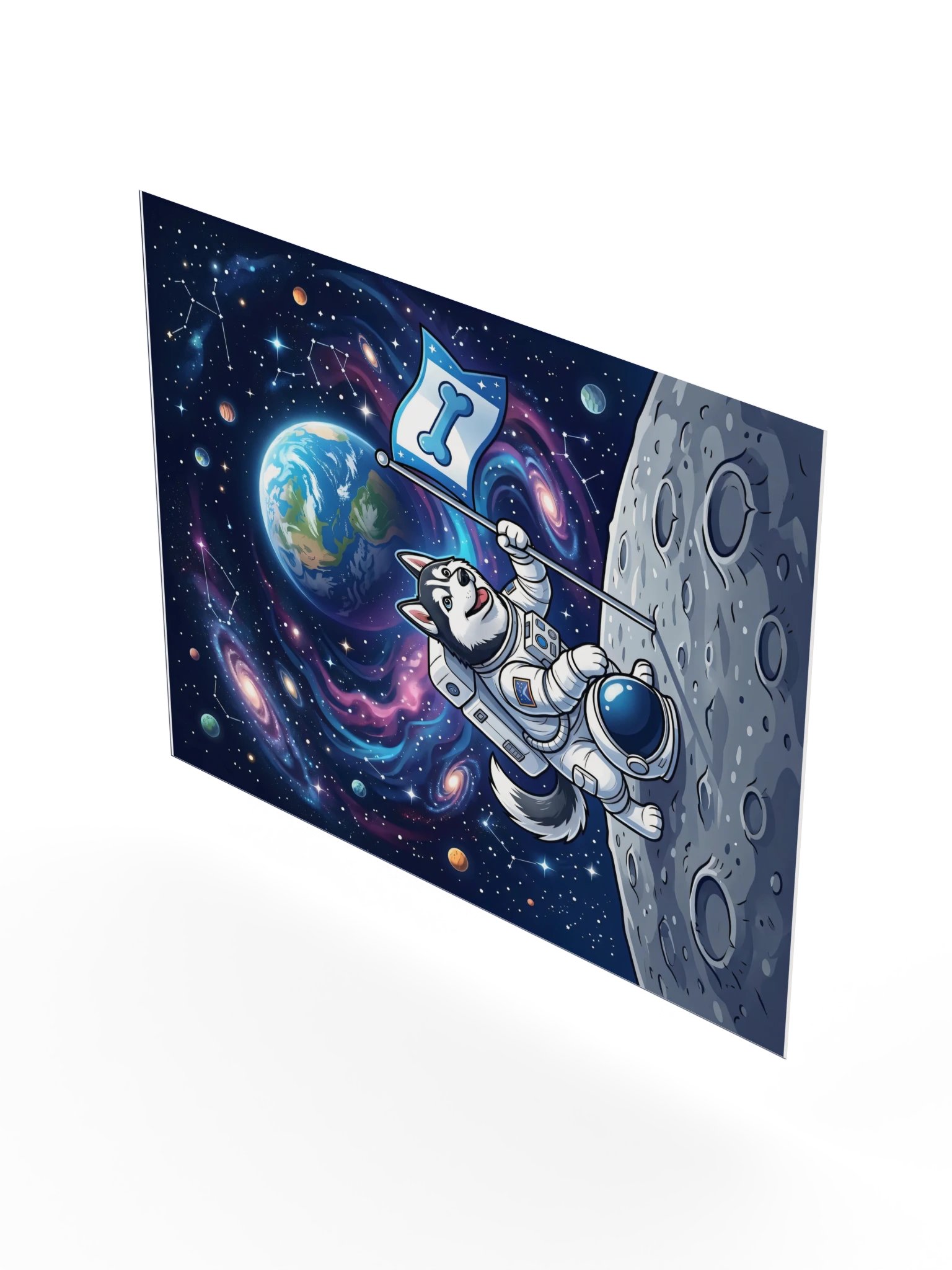 Moonwalk Husky Poster product image (22)