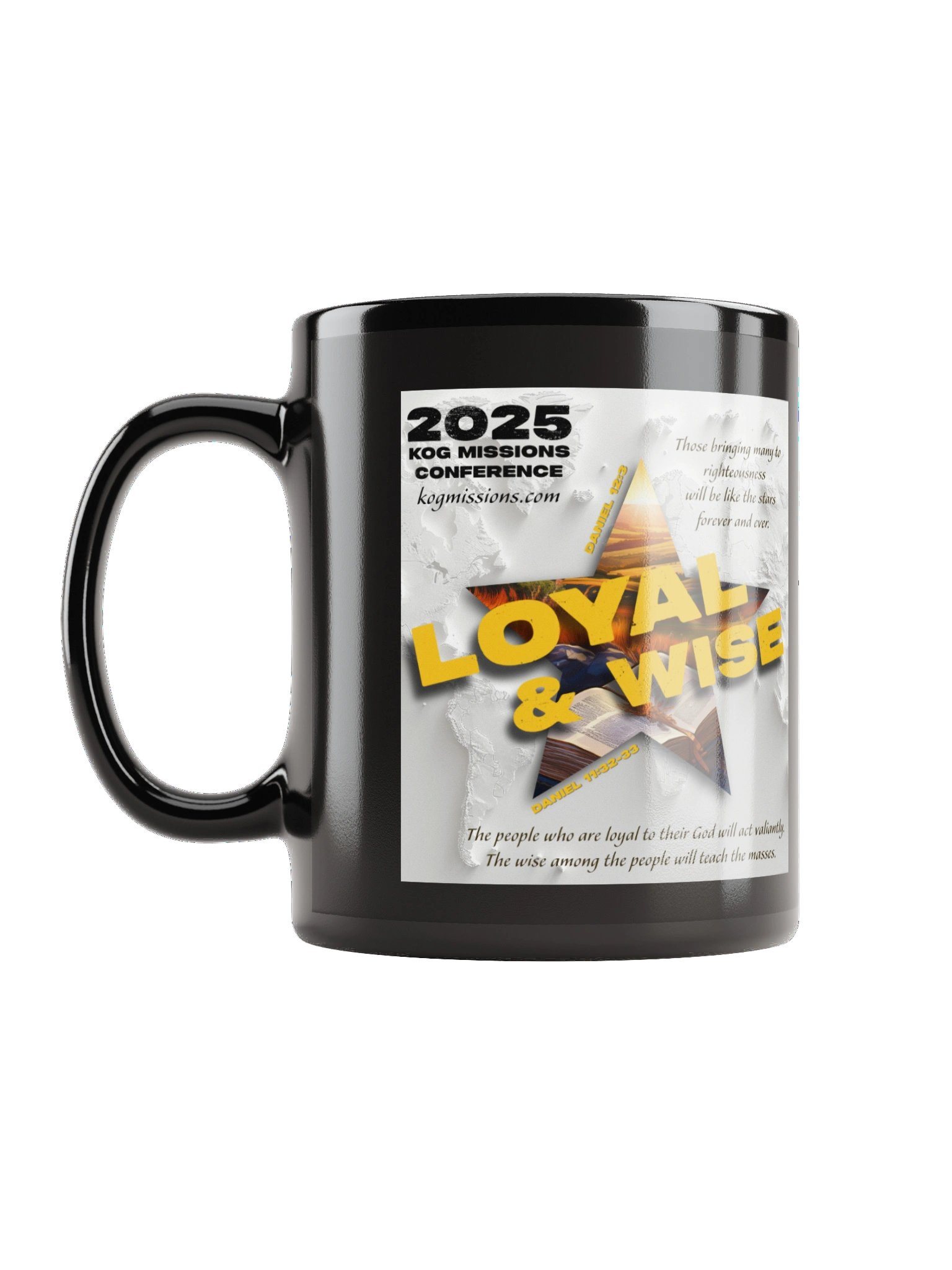 Loyal & Wise Black Mug product image (11)