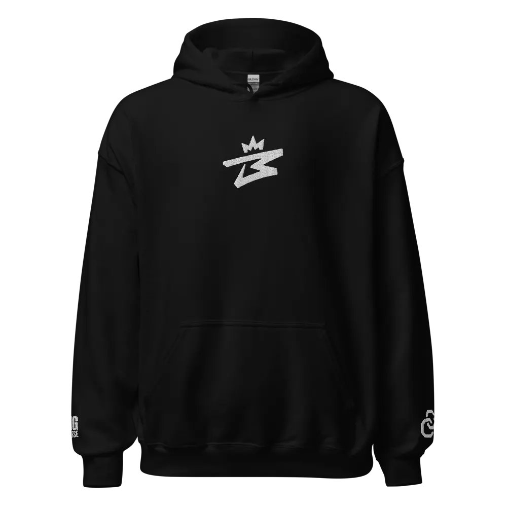 Crown White Hoodie - Stiched product image (1)