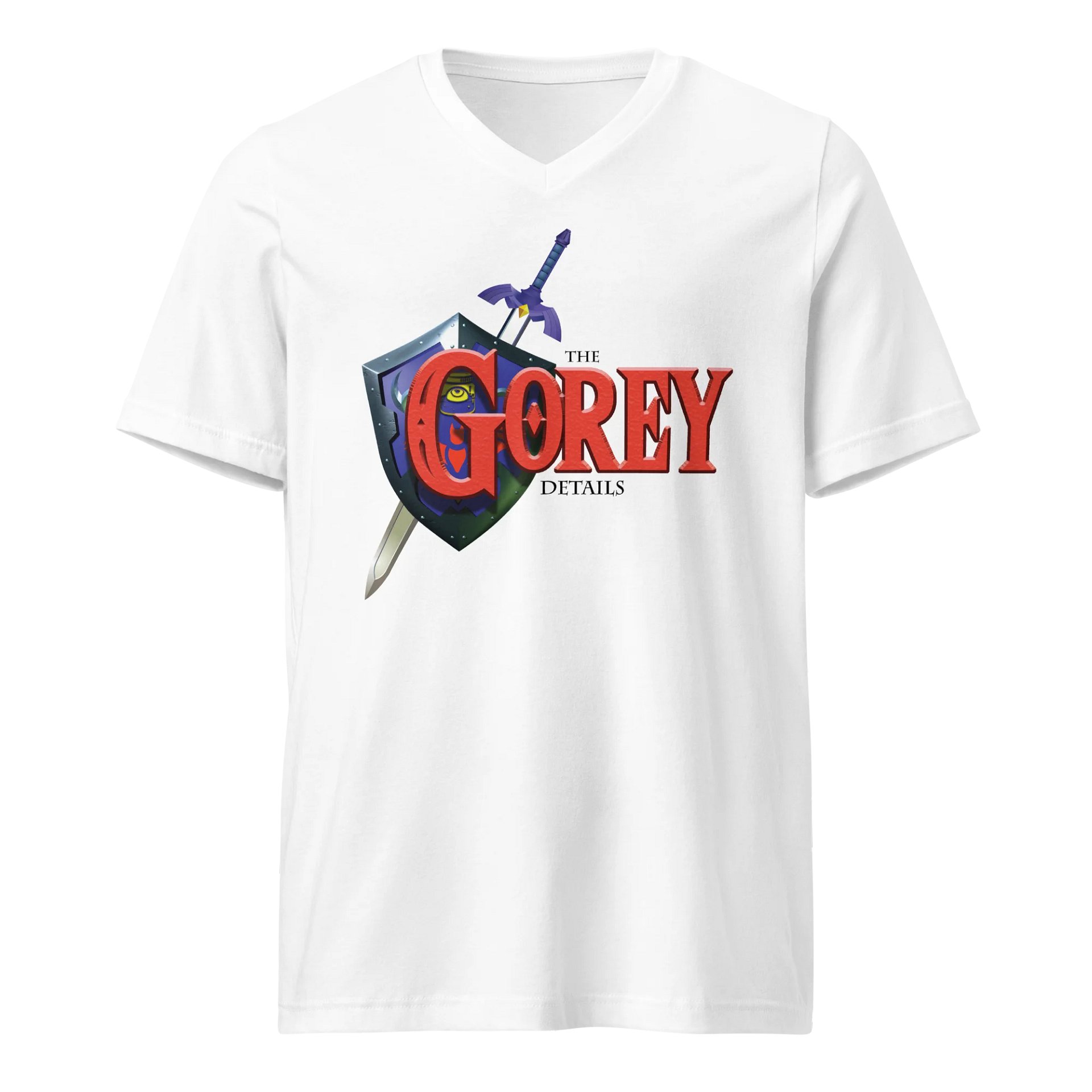 Hero of Time - Bella+Canvas Short Sleeve V-Neck Jersey T-Shirt product image (7)