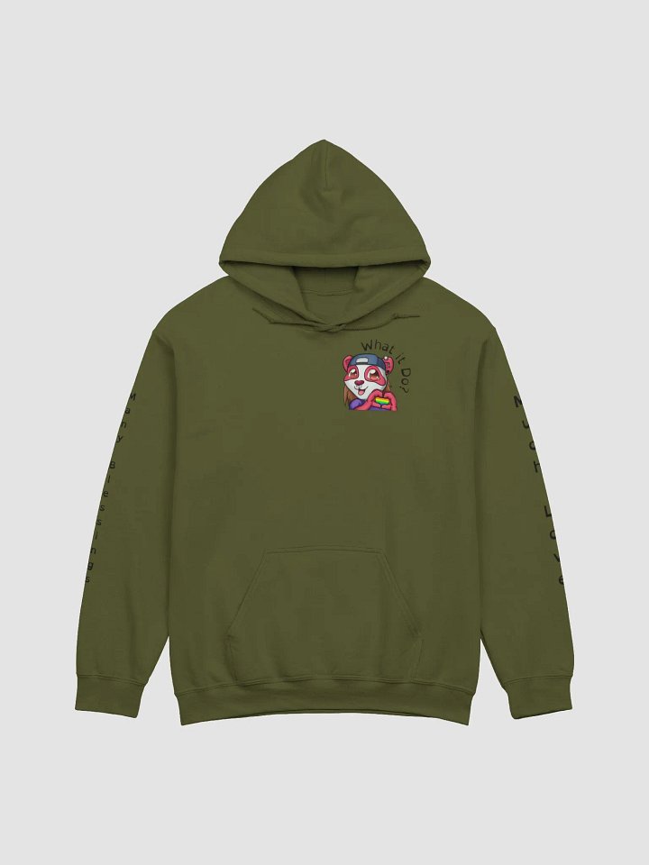 PaisliePanda Love and Blessings Love Hoodie w/ Dark Text product image (6)