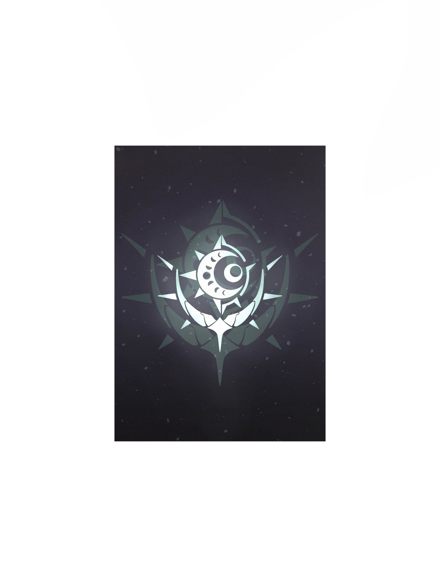 Matte Paper Poster - Moon Mark Design product image (1)