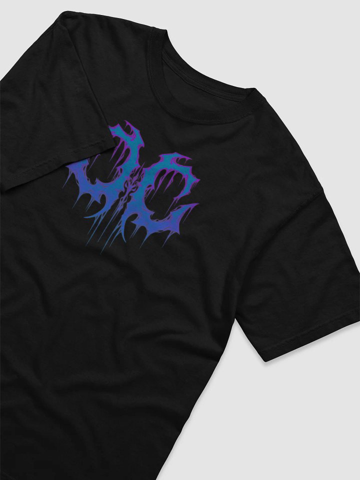 Charm City Paranormal Metal Logo Tee (Blue) product image (2)