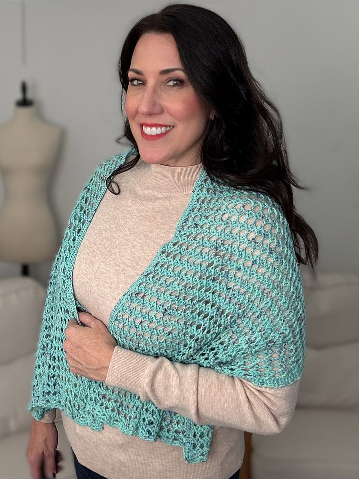 Crosshatch Shawl product image (1)