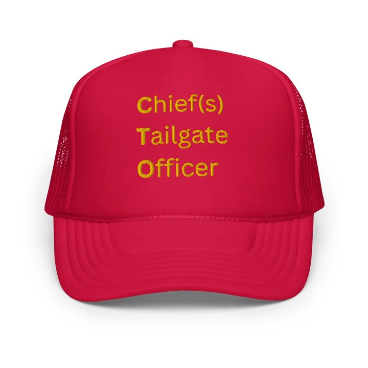 Chief(s) Tailgate Officer Trucker Hat product image (1)
