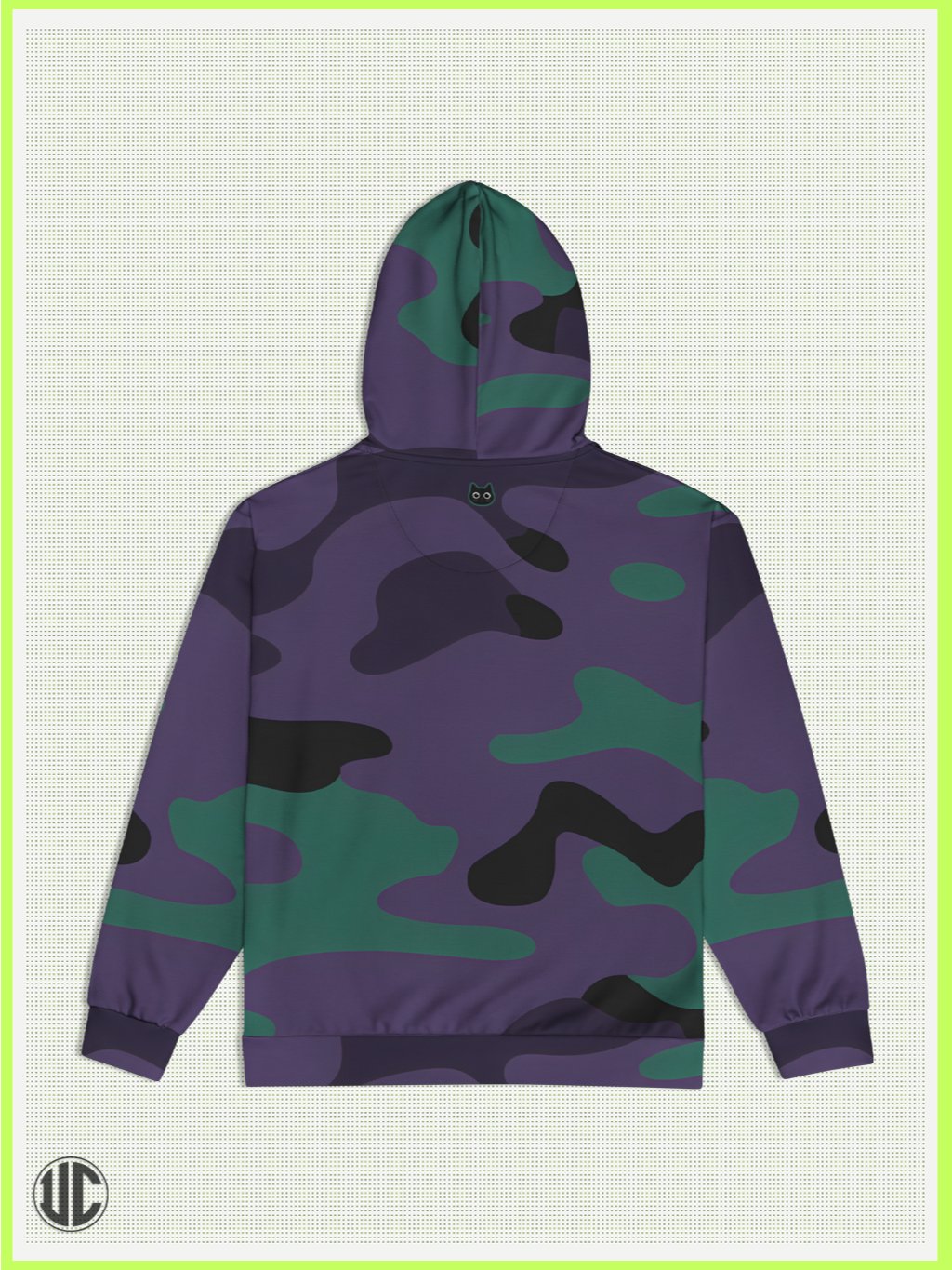 UnkoCon – Midnight Purple Camo Zip Hoodie product image (2)