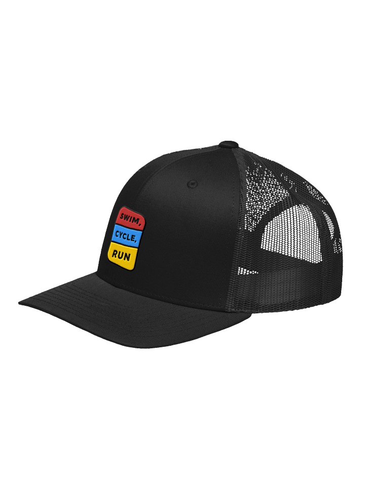 Swim, run, cycle stamp cap product image (7)