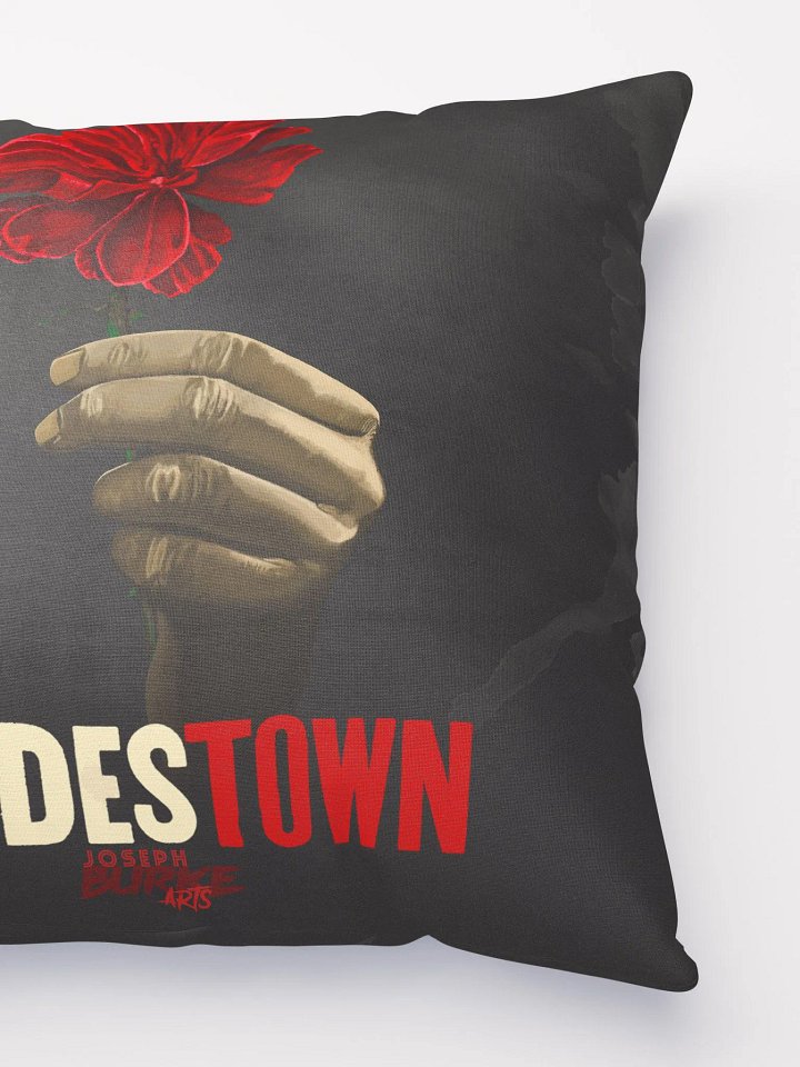 Wait For Me Red Carnation Pillow product image (2)