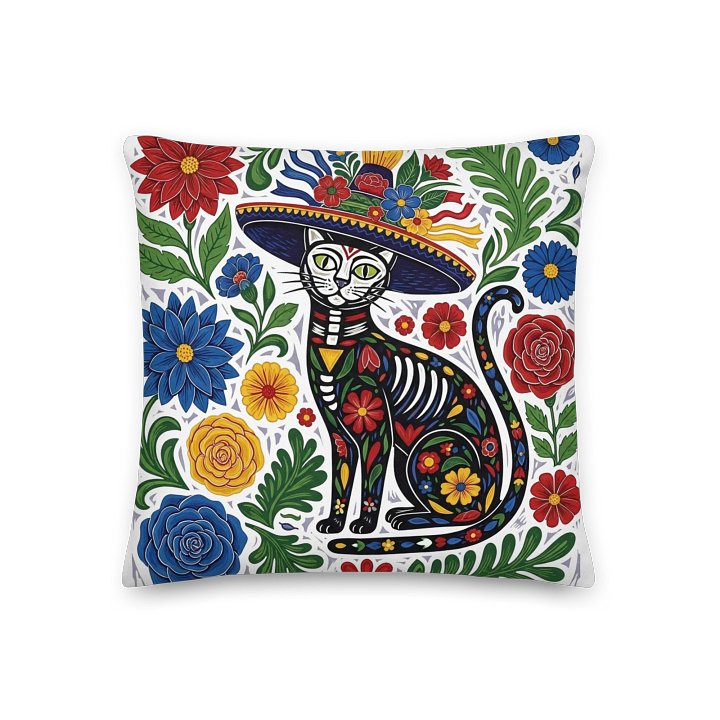 Cat Catrina Premium Pillow product image (3)