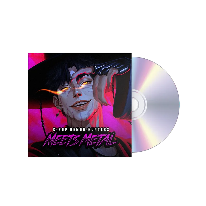 Signed CD - K-Pop Demon Hunters Meets Metal product image (1)