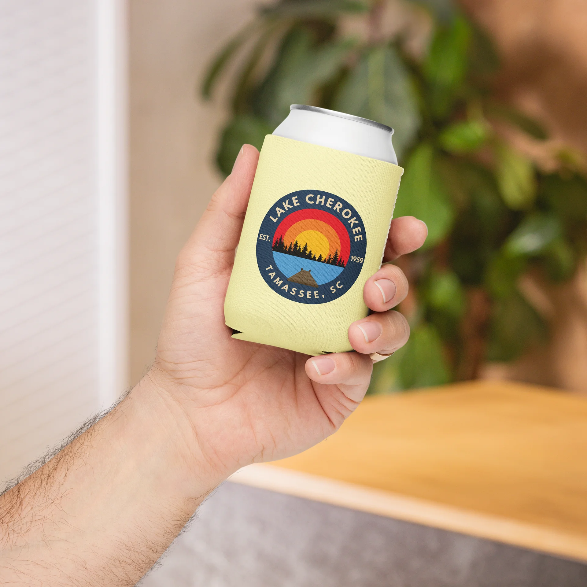 Lake Cherokee Sunset Koozie product image (5)