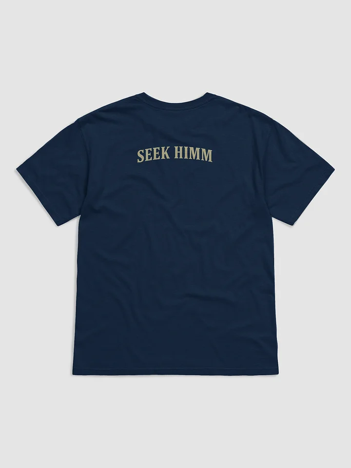Seek Himm™ [Navy Blue] Heavy Tee — (His Infinite Mercy & Majesty) product image (2)