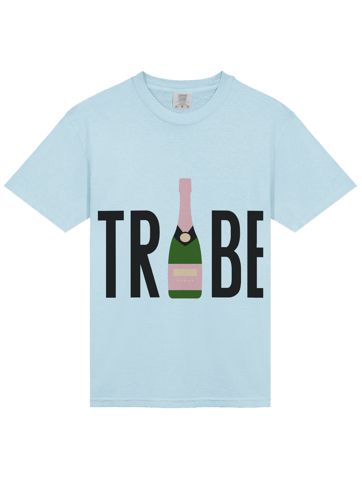 👯🍾 TRIBE Champagne Bottle Shirt | Bridal Party Tee, Bachelorette Matching Outfit, Bride Squad Graphic T-Shirt product image (12)