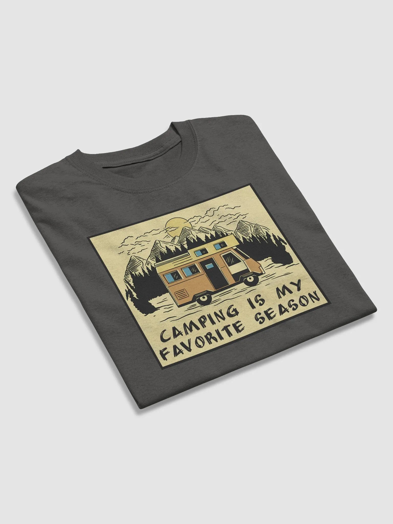 Camping is my Favorite Season Heavyweight T-shirt product image (3)