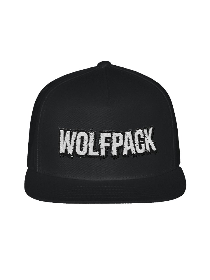 "WOLFPACK" Yupoong Flat Snapback Cap product image (1)