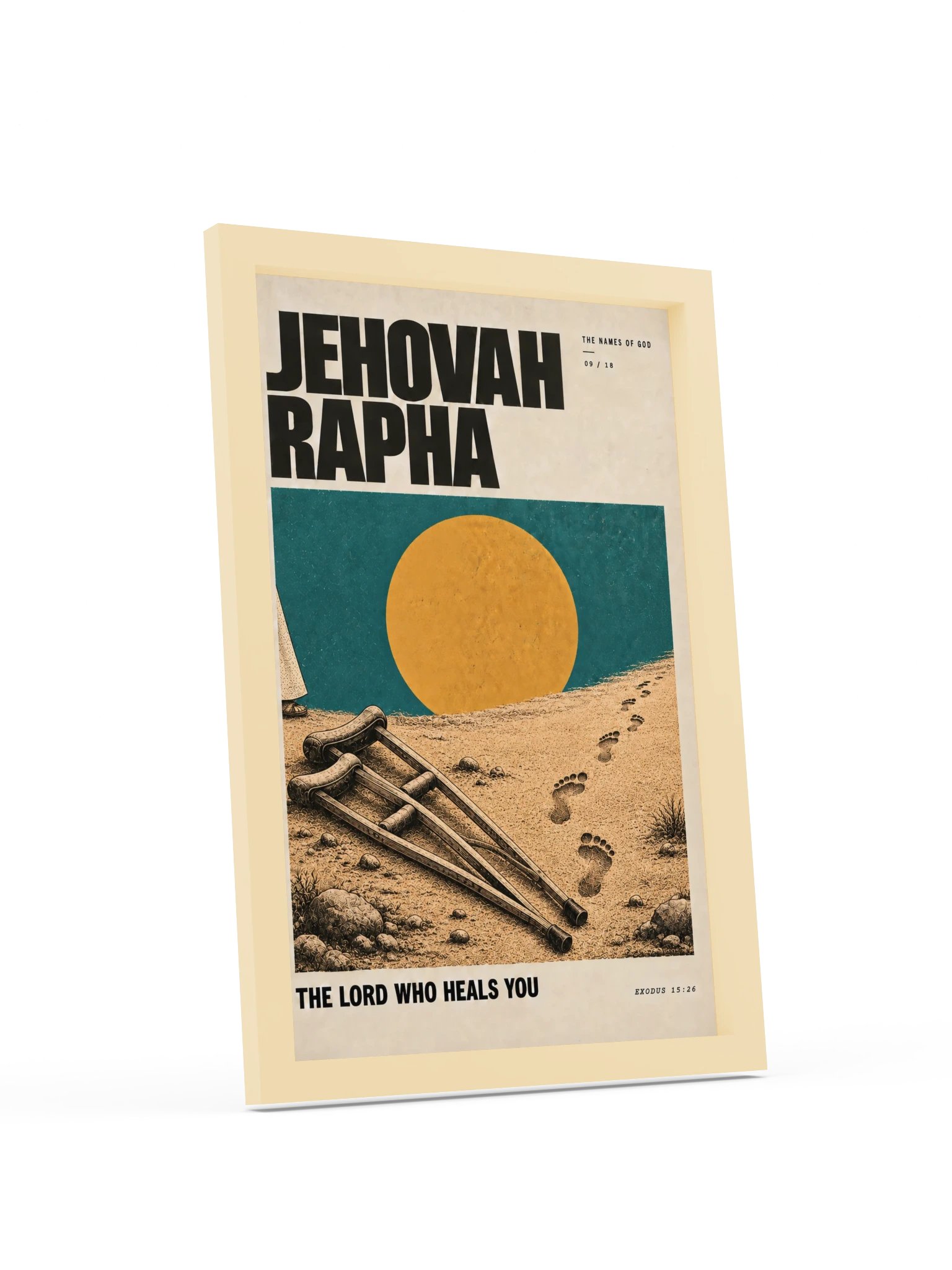 Jehovah Rapha | Names of God Framed Print product image (7)