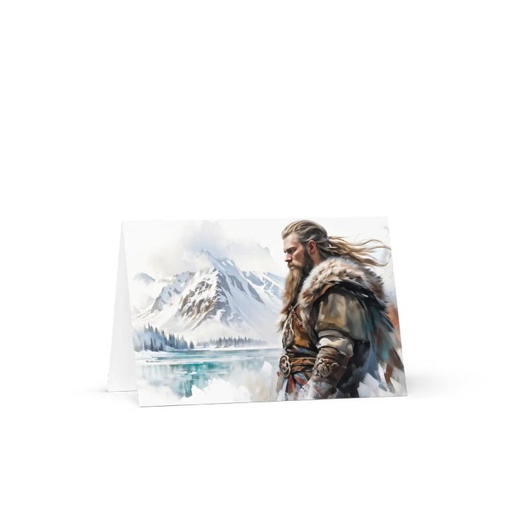 Greeting Card - Norseman & Mountain View product image (2)