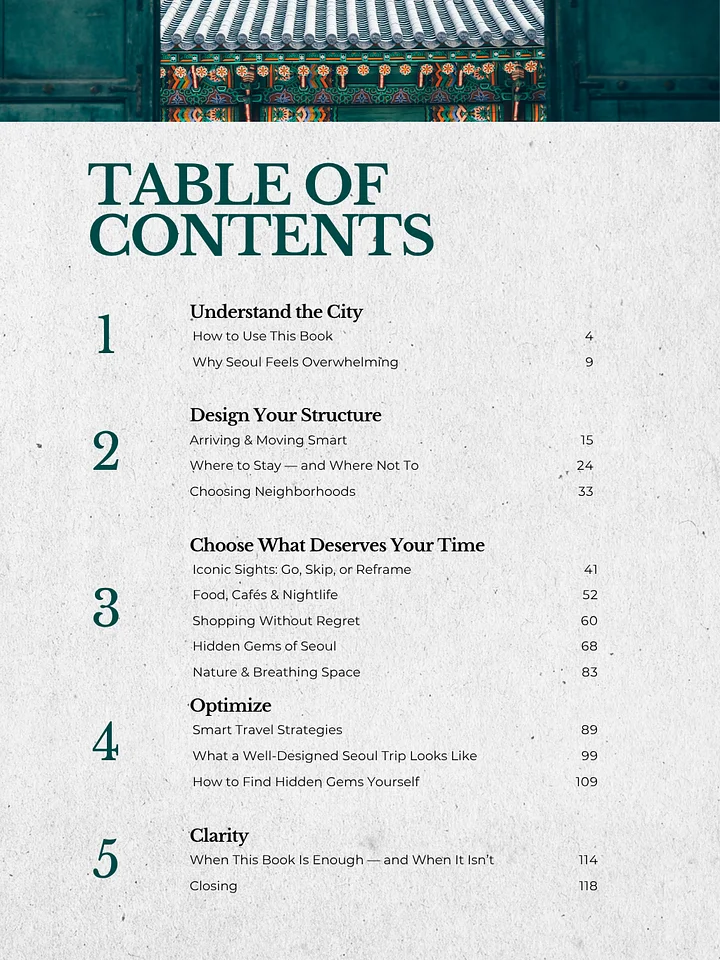 Seoul, Decoded: What to skip, What to prioritize, How to travel Seoul smart product image (2)