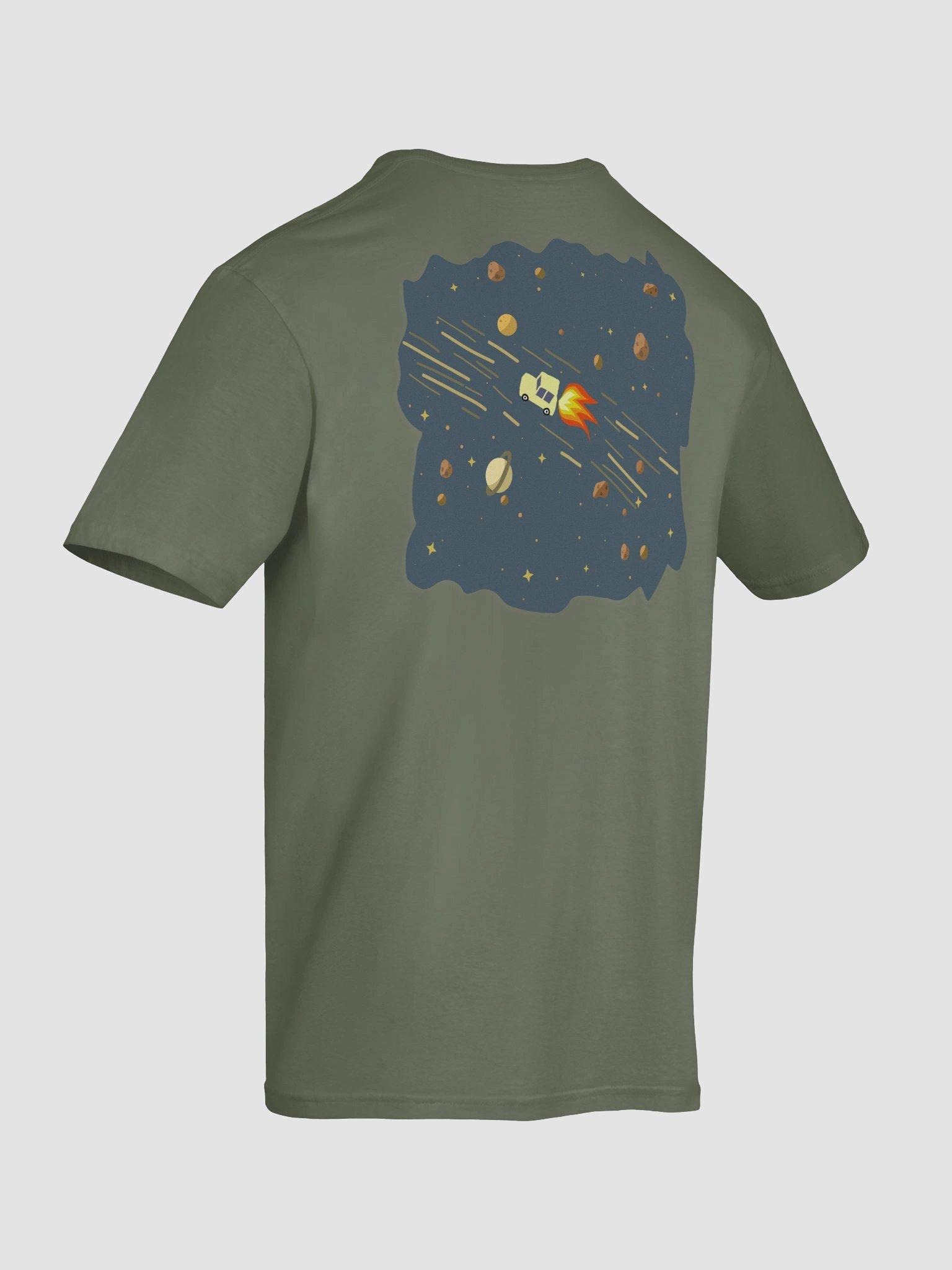 Retro Rocket Powered Cars? T-Shirt product image (12)