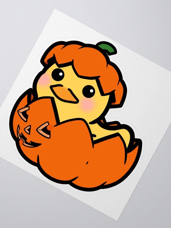 Duck-o'-lantern Sticker product image (5)