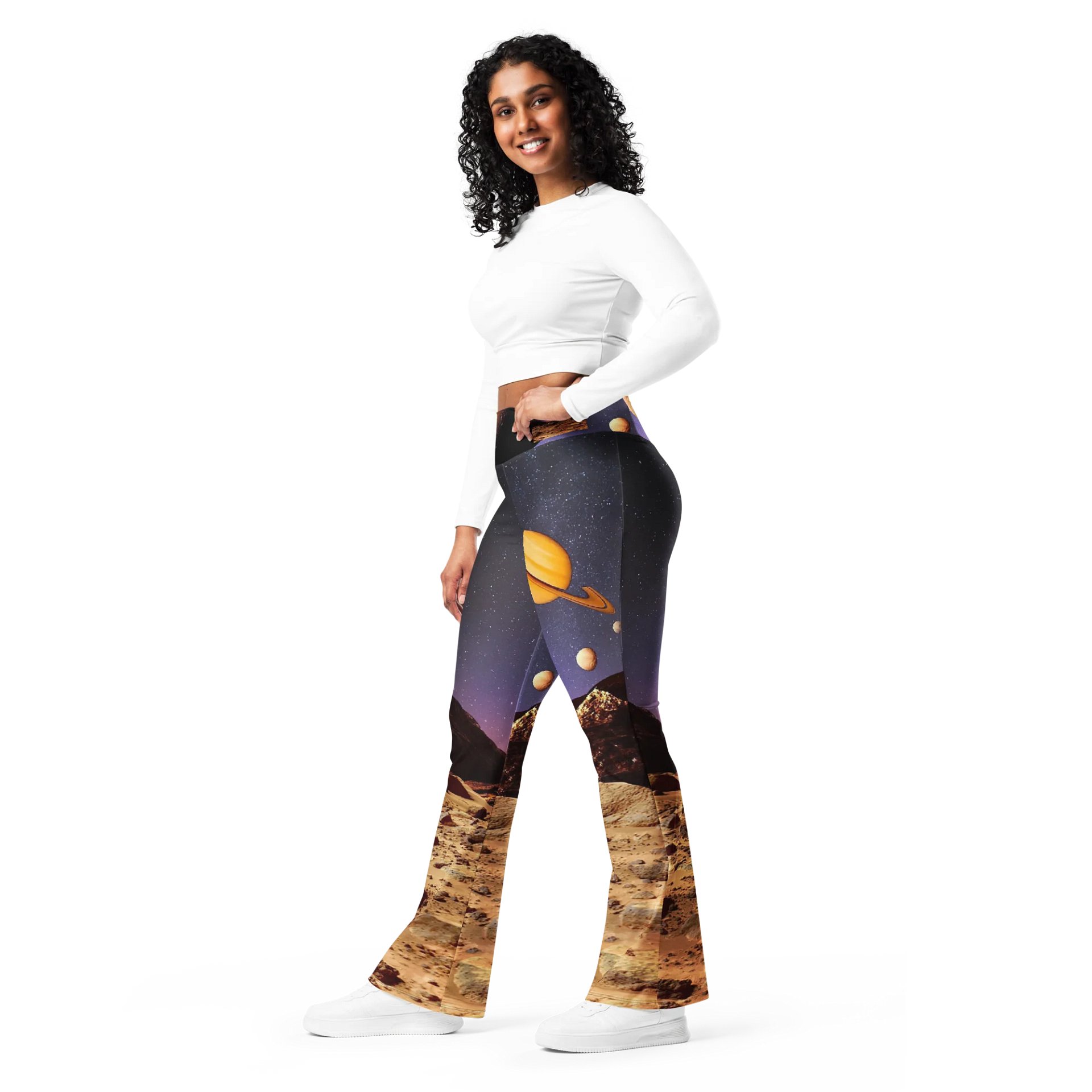 'Floating' Flare Leggings product image (11)