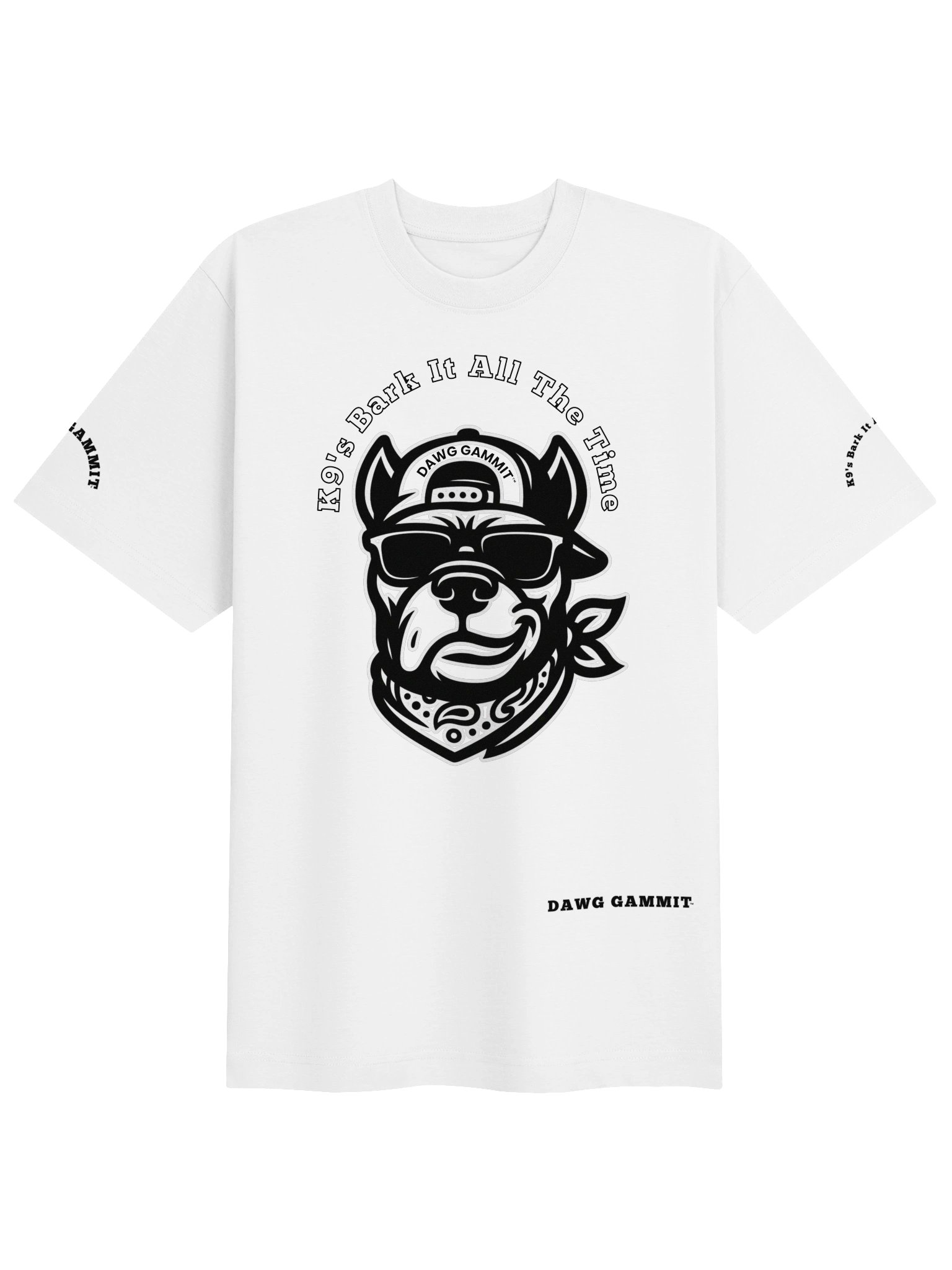 DAWG GAMMIT Cane Corso Face Heavy T-shirt product image (5)