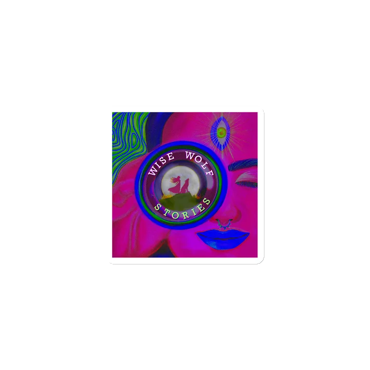 Wise Wolf Stories Emblem Die-Cut Magnets product image (1)