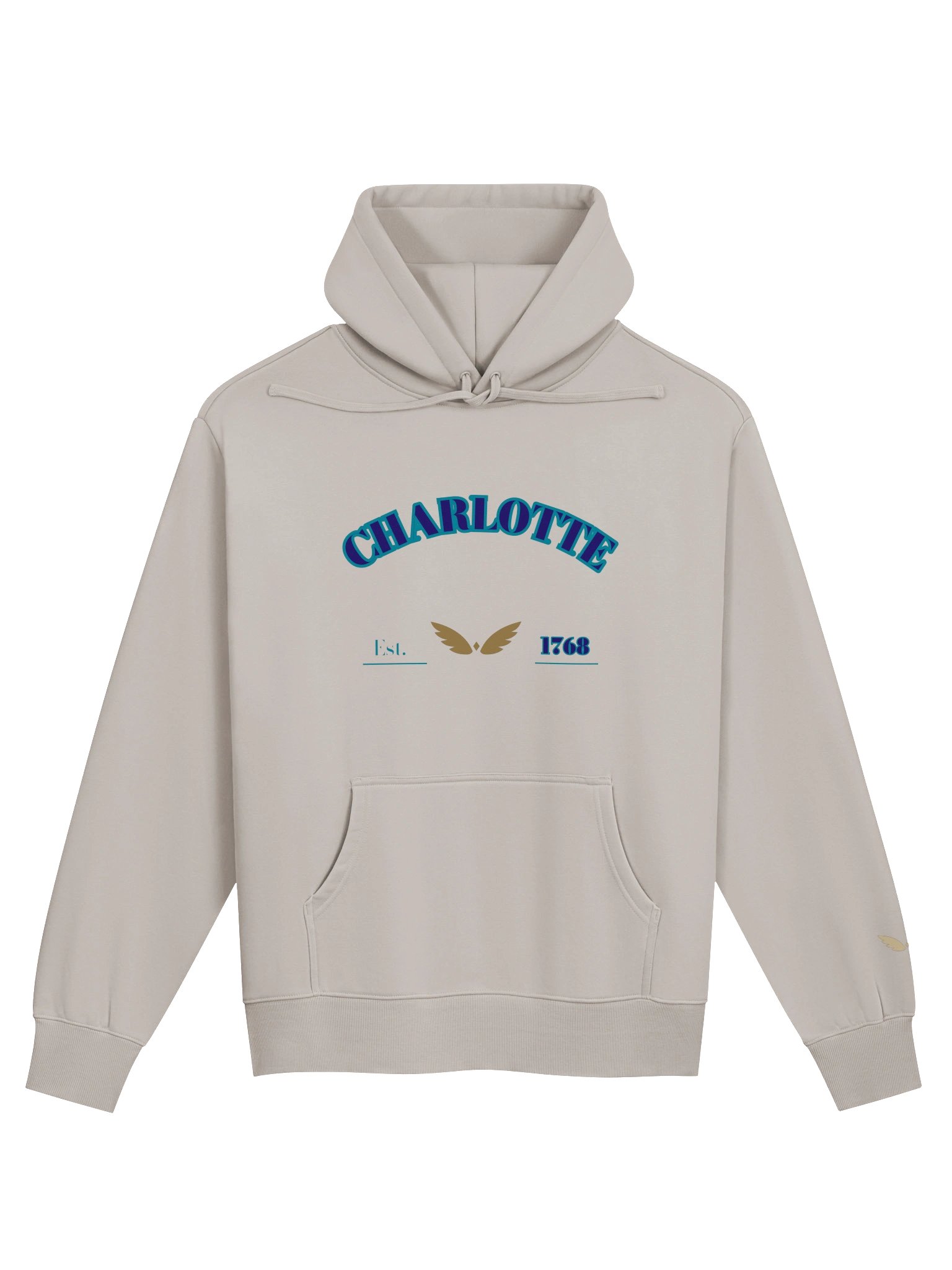 GAME DAY — Charlotte · Hoodie · Bone product image (1)