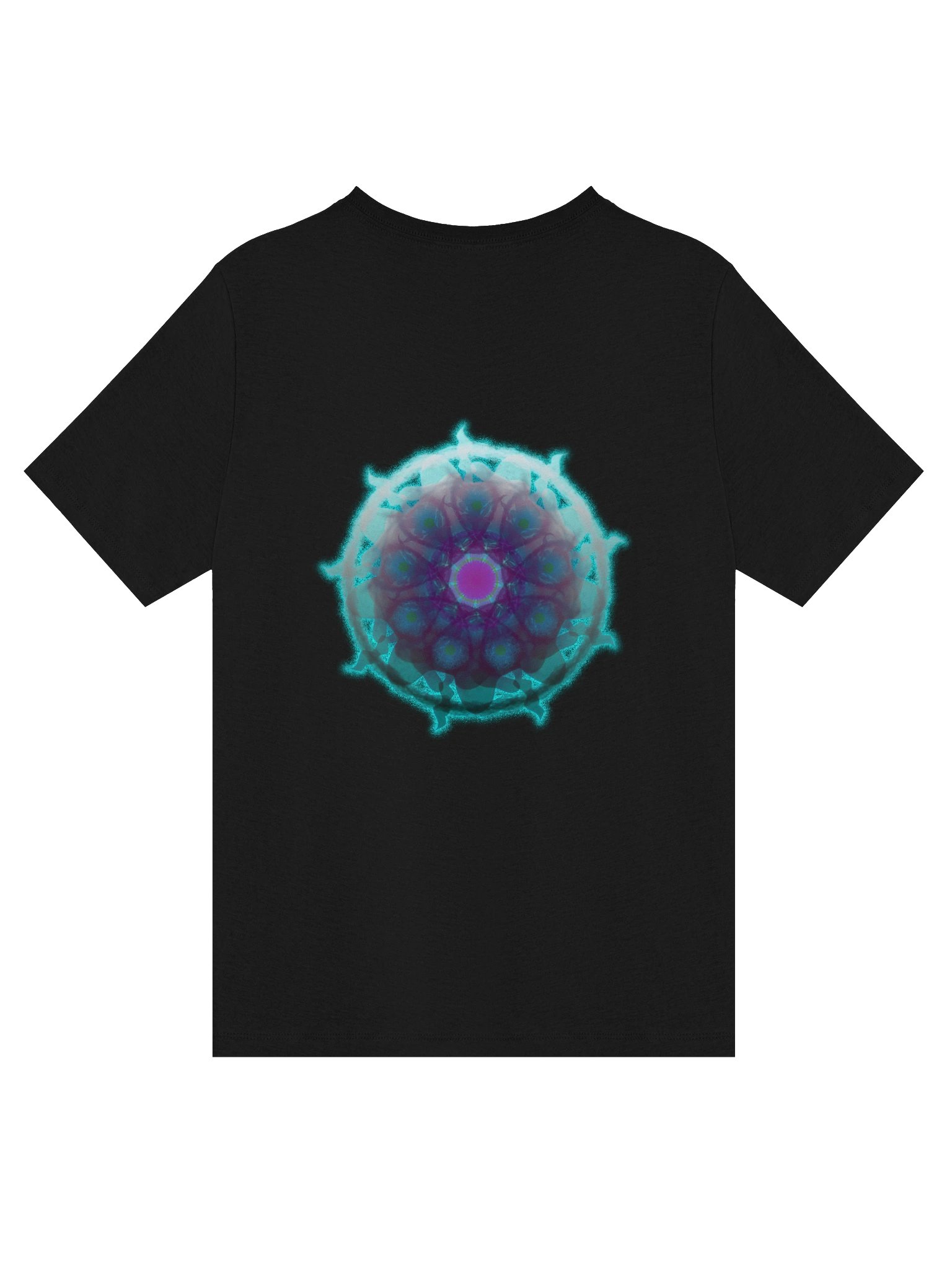 Neon Bloom V-Neck Tee product image (4)