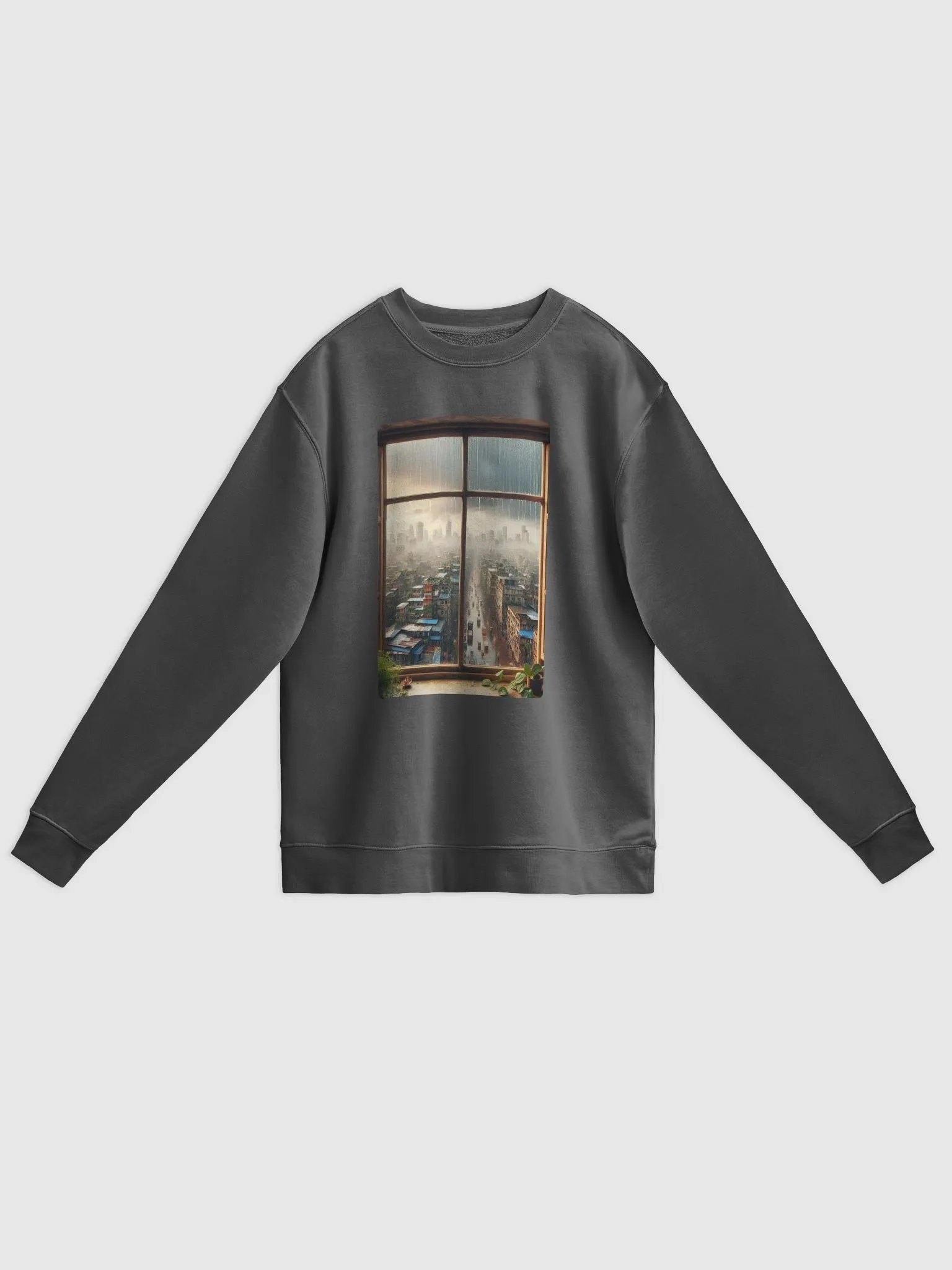 Cityscape Raindrop Sweatshirt product image (4)
