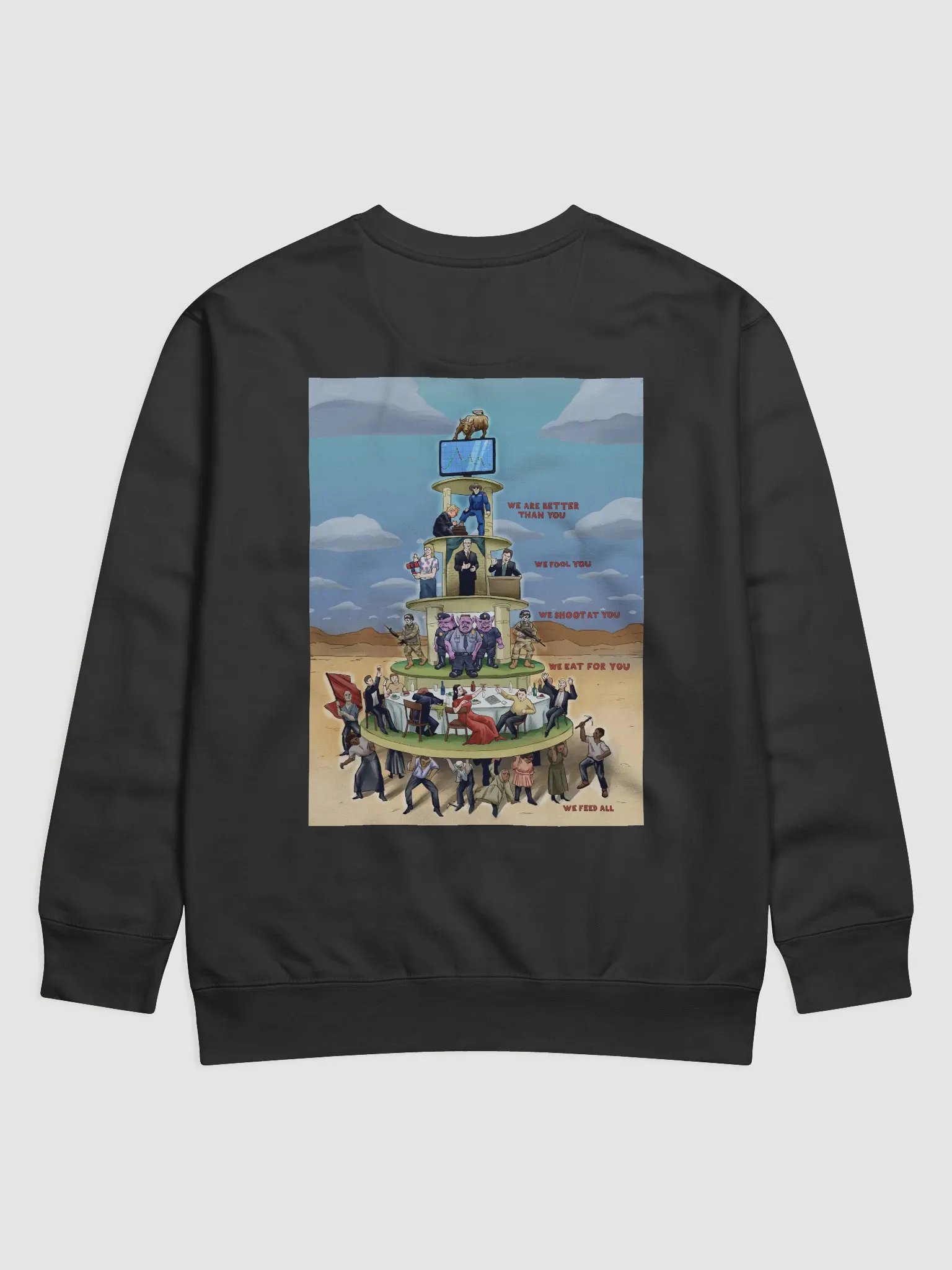 Capitalist Pyramid - 2024 edition Sweater product image (1)