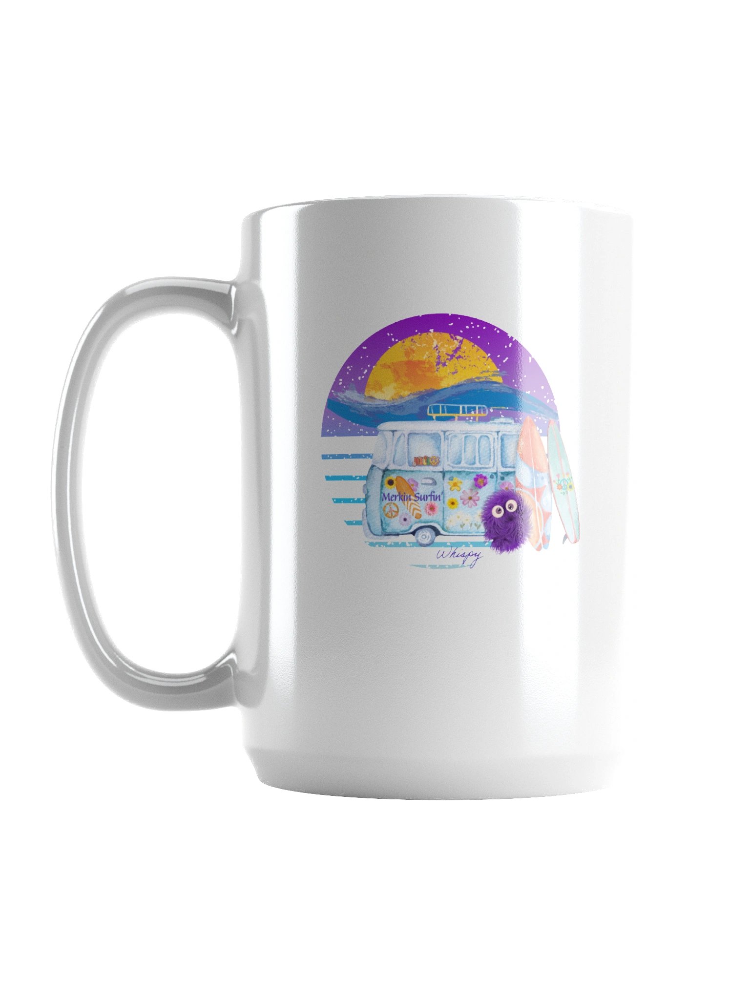 Merkin Surfin' Coffee Mug product image (2)