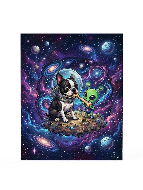 Alien Pal Boston Poster
