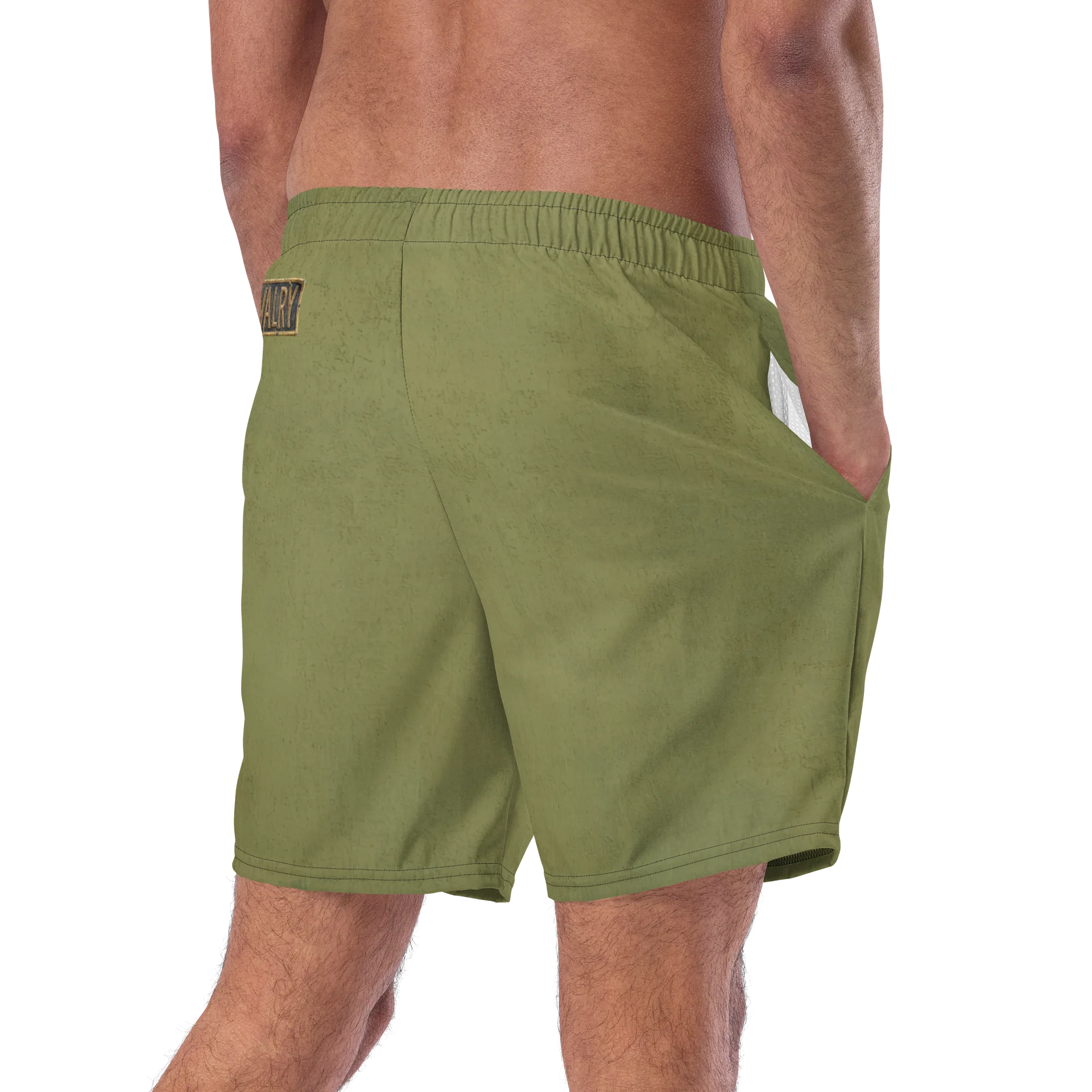 Distressed OD USCRA Cav Swim Trunks product image (9)