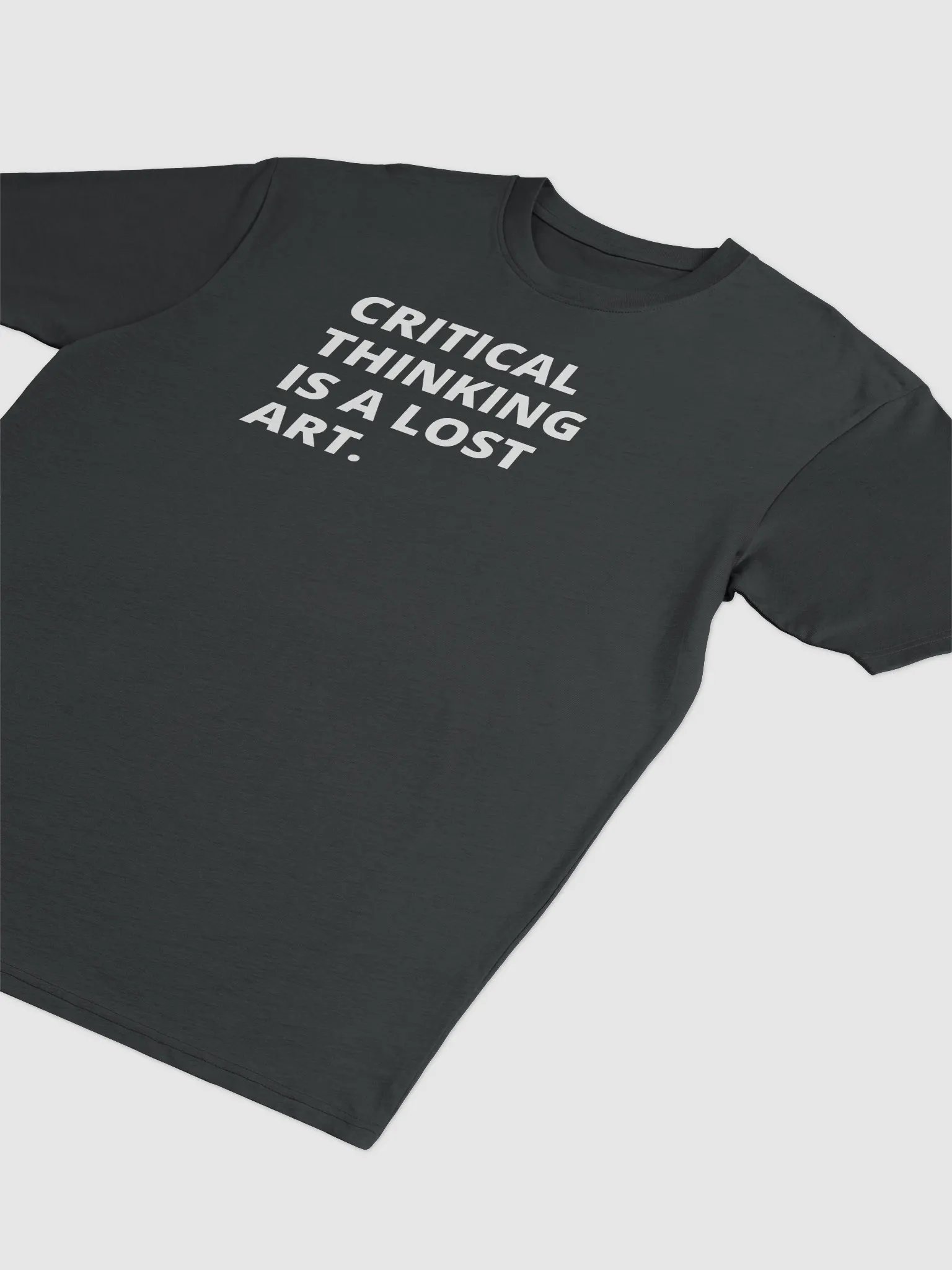 Critical Thinking Tee. (Men) product image (8)
