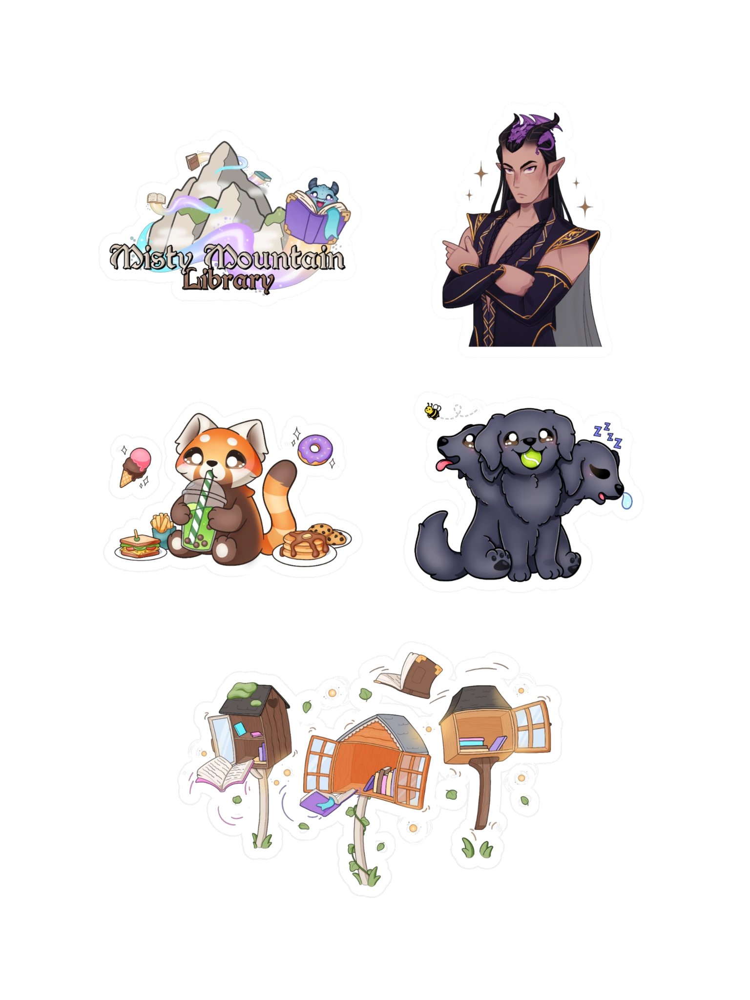 Legends and Librarians Sticker Sheet 2 product image (3)