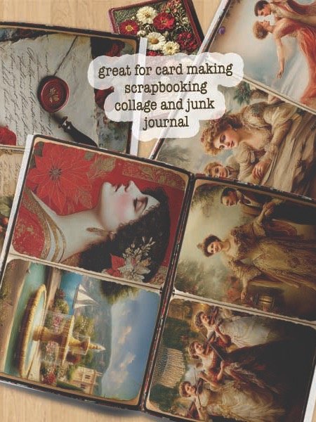 Red Tango in Christmas Journal + Ephemera Collection Digital Download product image (2)