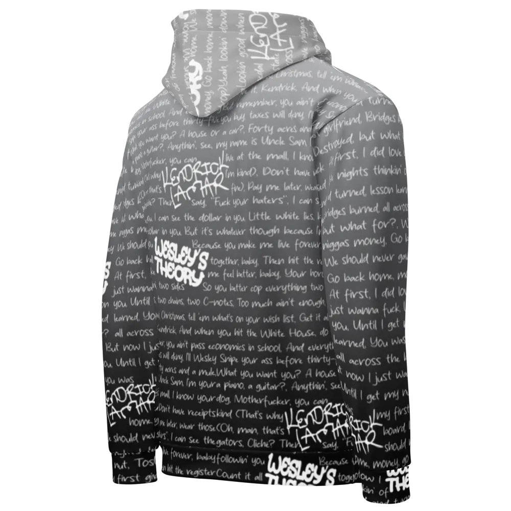 Wesley's Theory - Kendrick Lamar- GREY/BLACK - Unisex Hoodie product image (5)