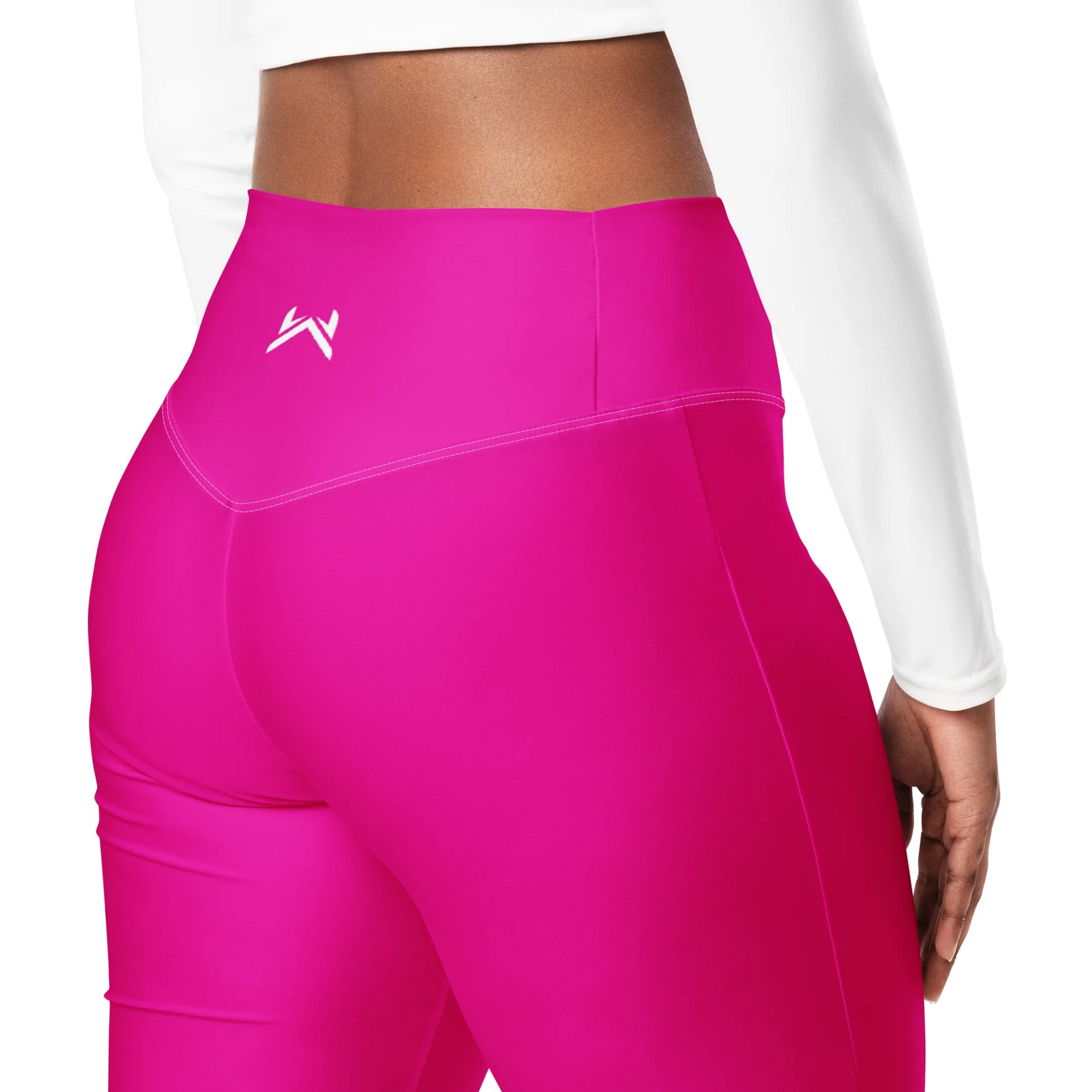 WyldFoxy Pink Flare Leggings product image (5)