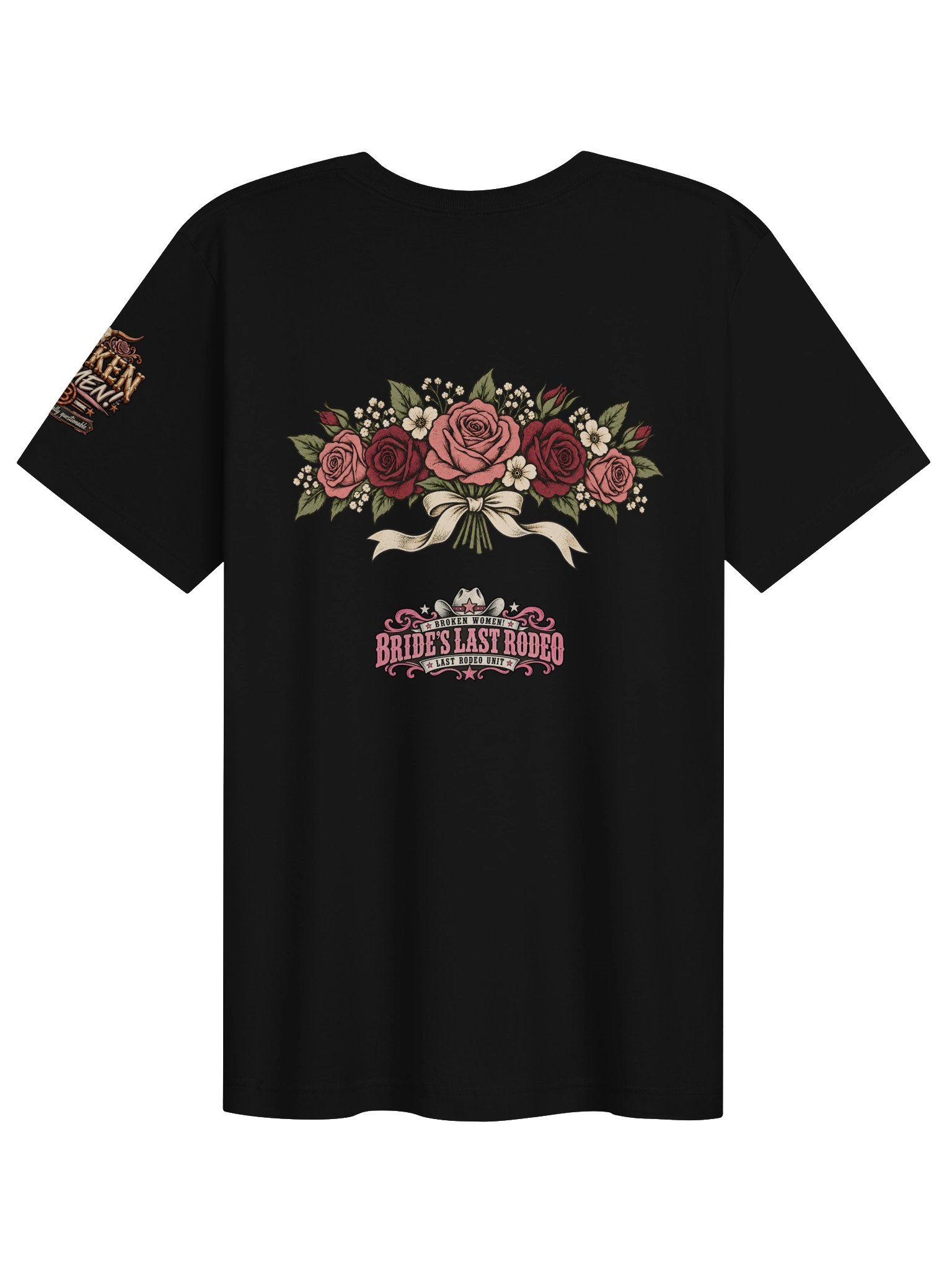 Western Bachelorette Bride Shirt — Bride’s Last Rodeo NFR Not Fully Responsible | Broken Marriage™ product image (3)