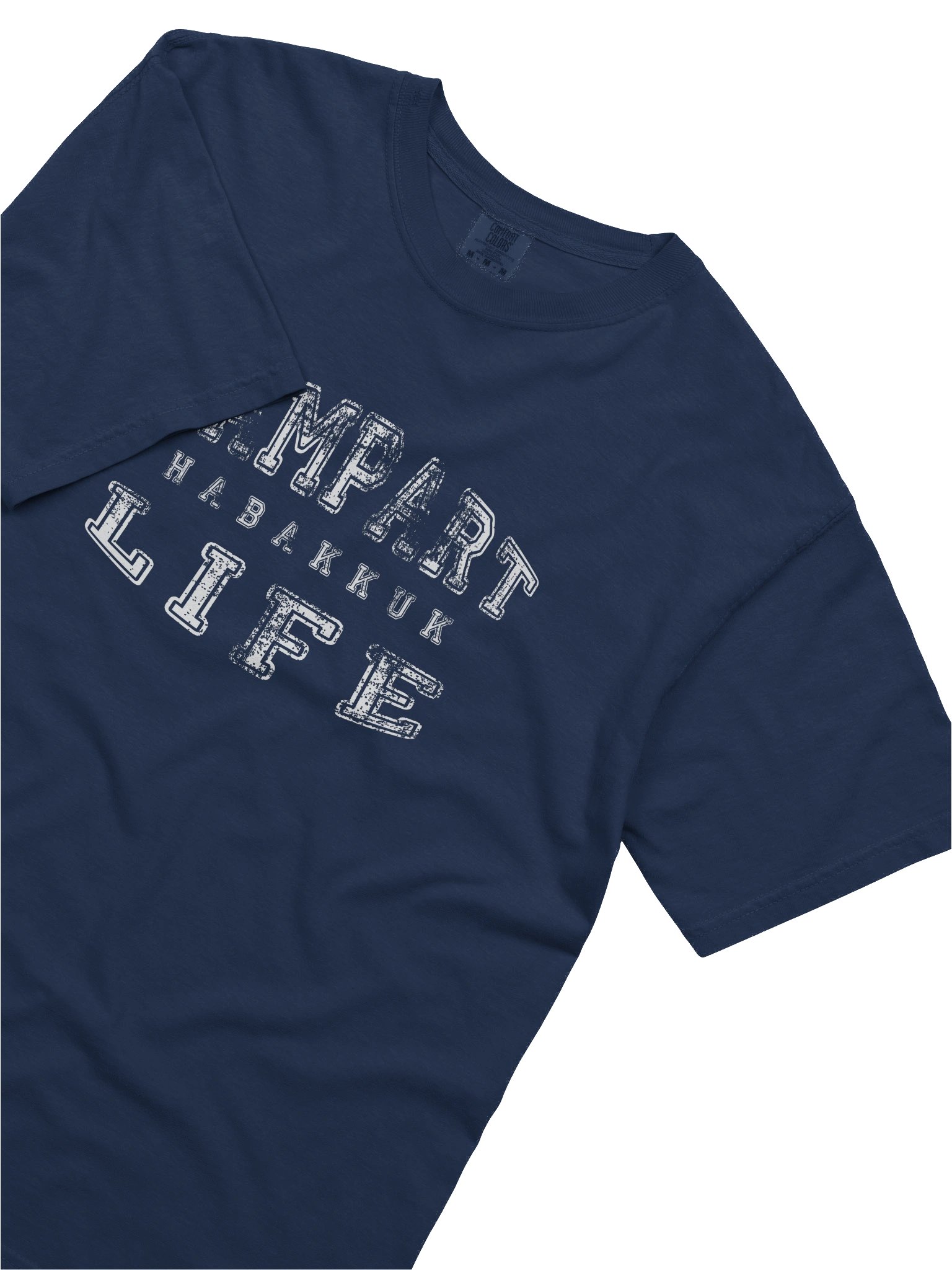 HABAKKUK Rampart Life - Unisex Tee (White Logo) product image (6)