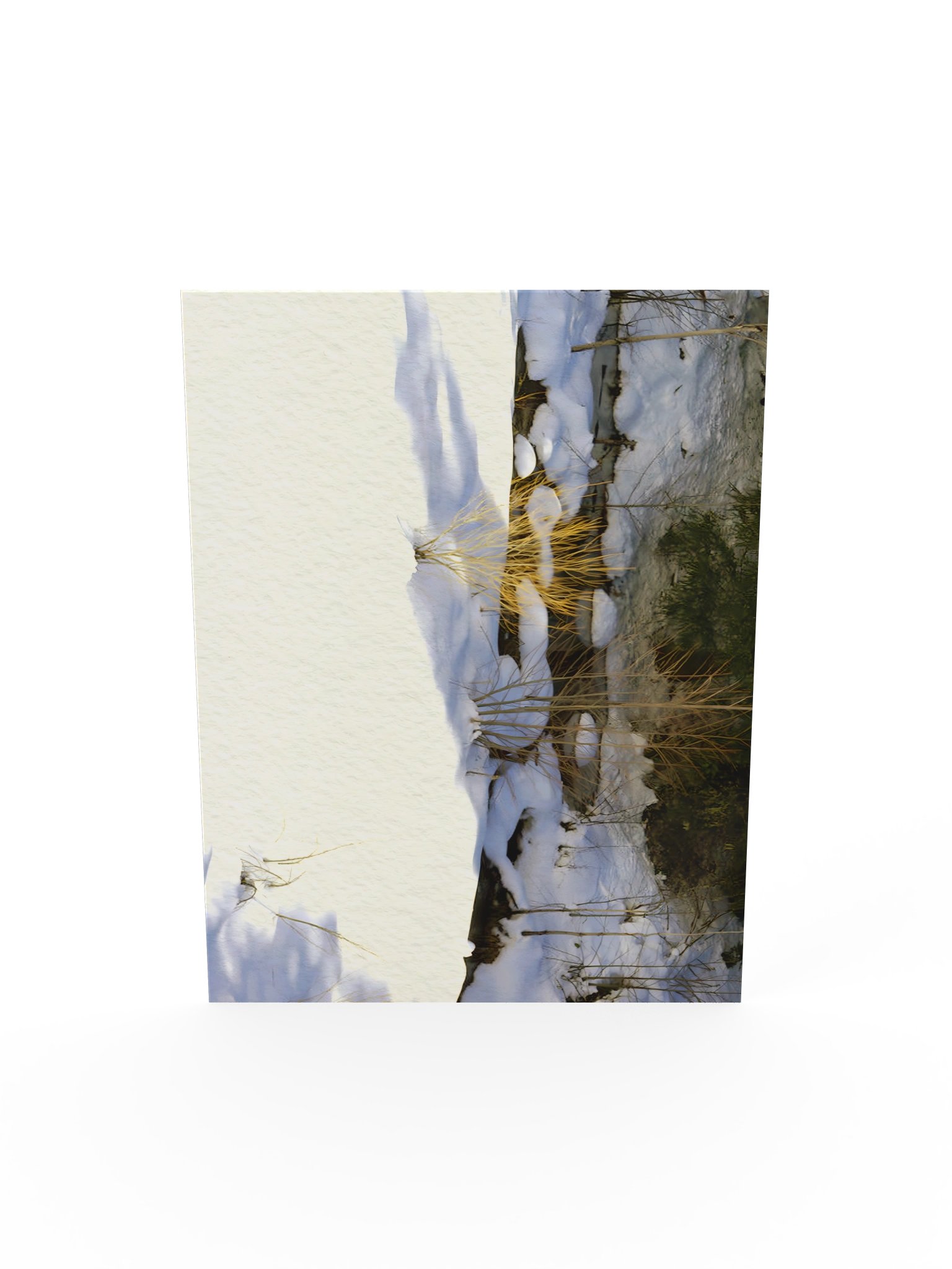 Winter Stream Snowscape Poster product image (38)