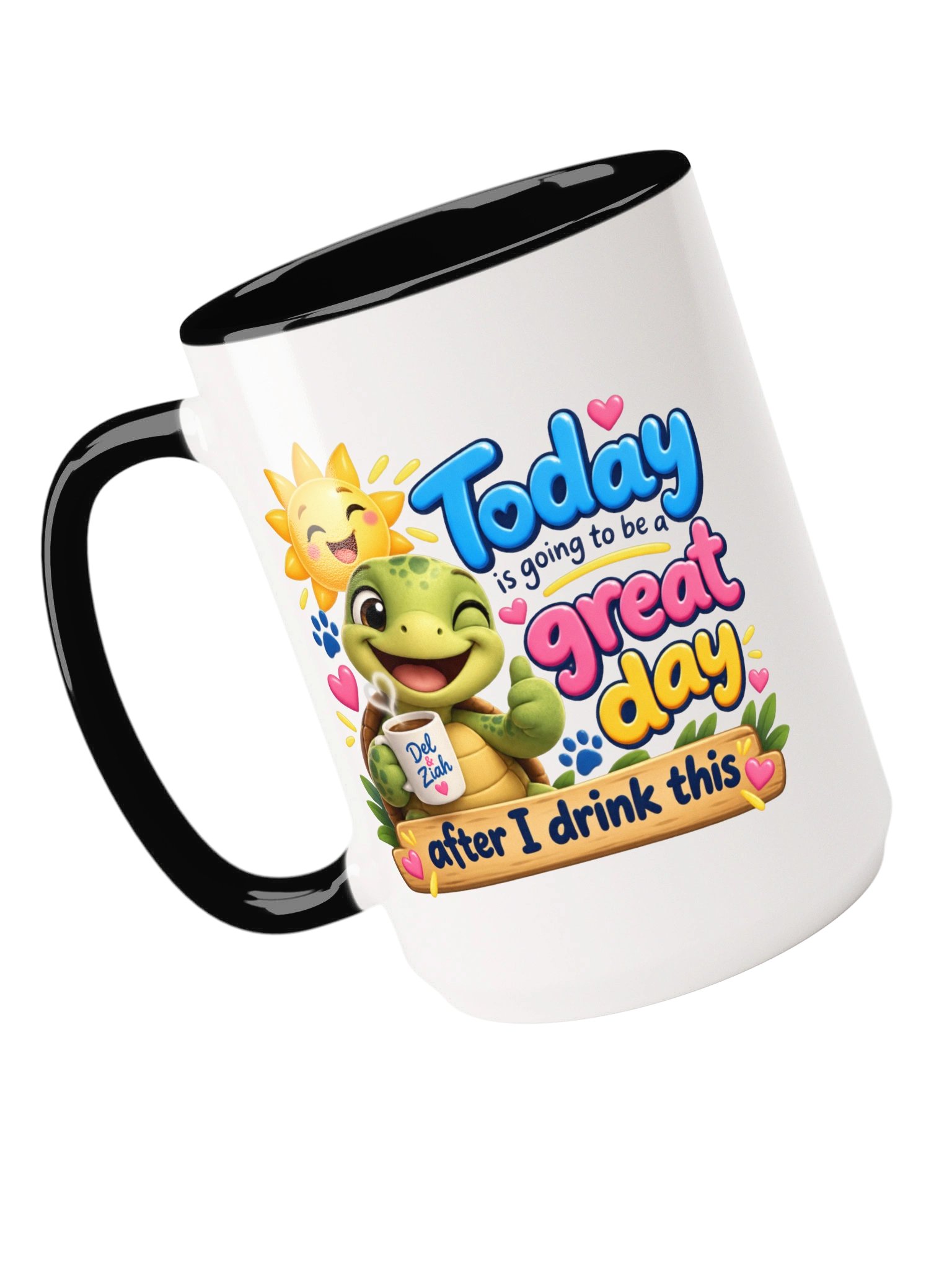 Del & Ziah “Great Day After This” Coffee Mug product image (4)