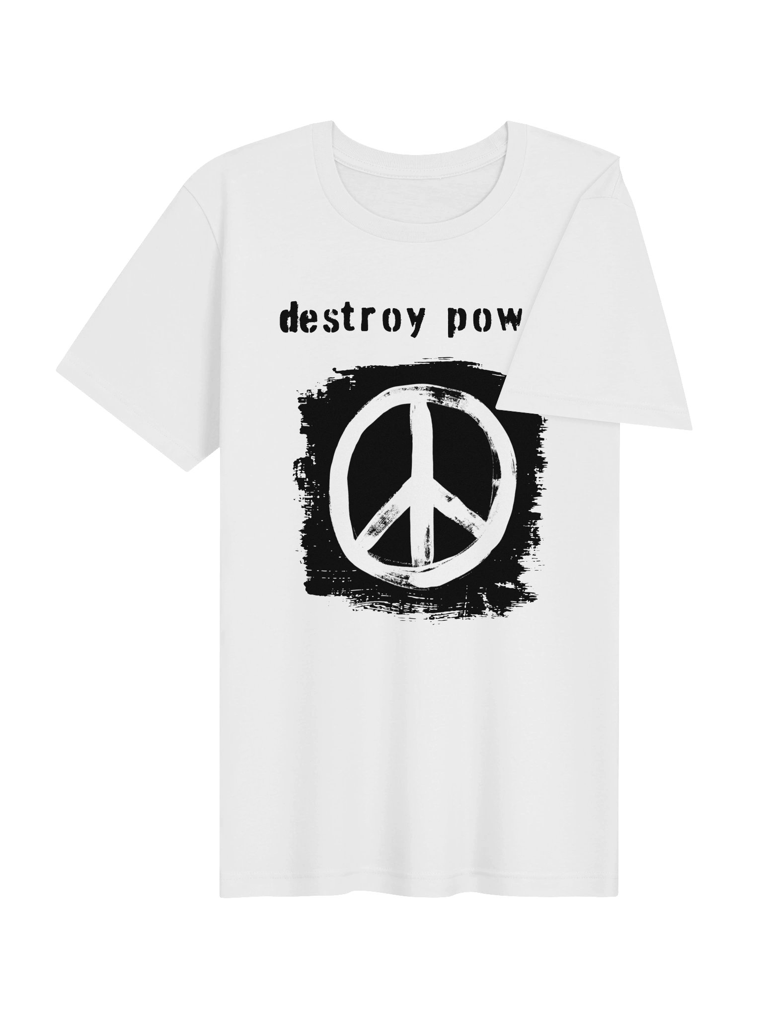 Destroy Power Punk Graphic T-Shirt | Anti-Authority Streetwear Tee product image (4)