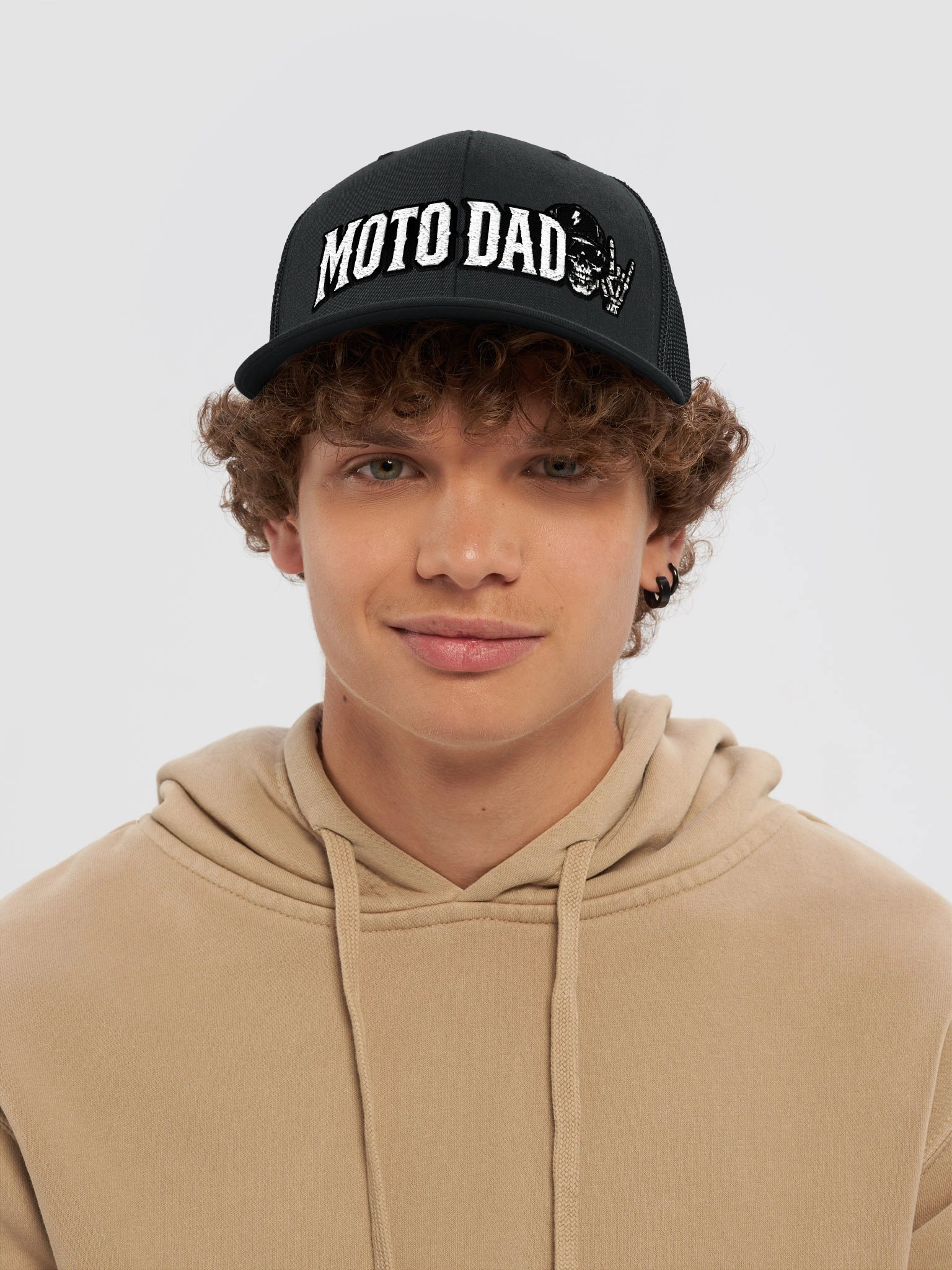 B&W Moto Dad Richardson Trucker Hat product image (5)