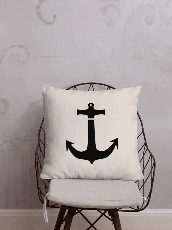 Beige Anchor Premium Pillow/ Beige Anker Premium Kissen product image (2)