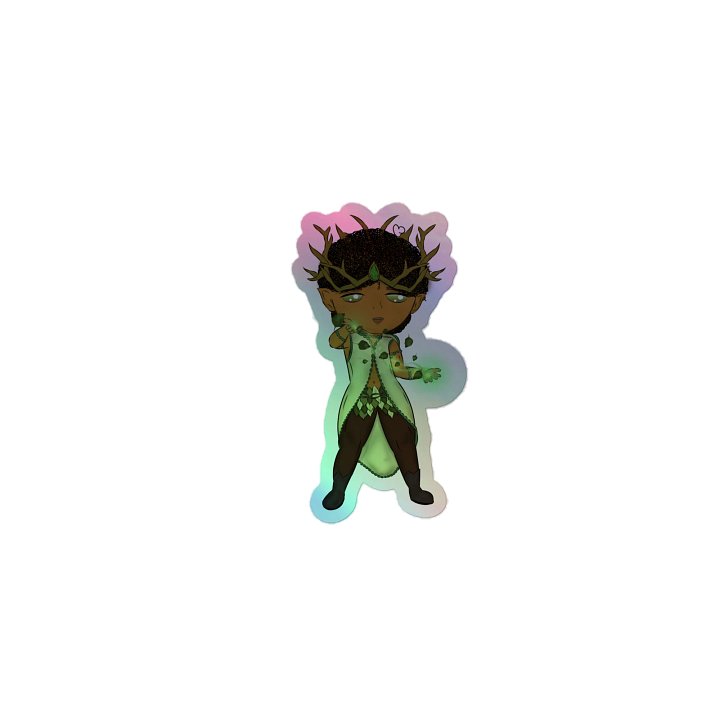 Nature Mage Zhen | Holographic Sticker product image (1)