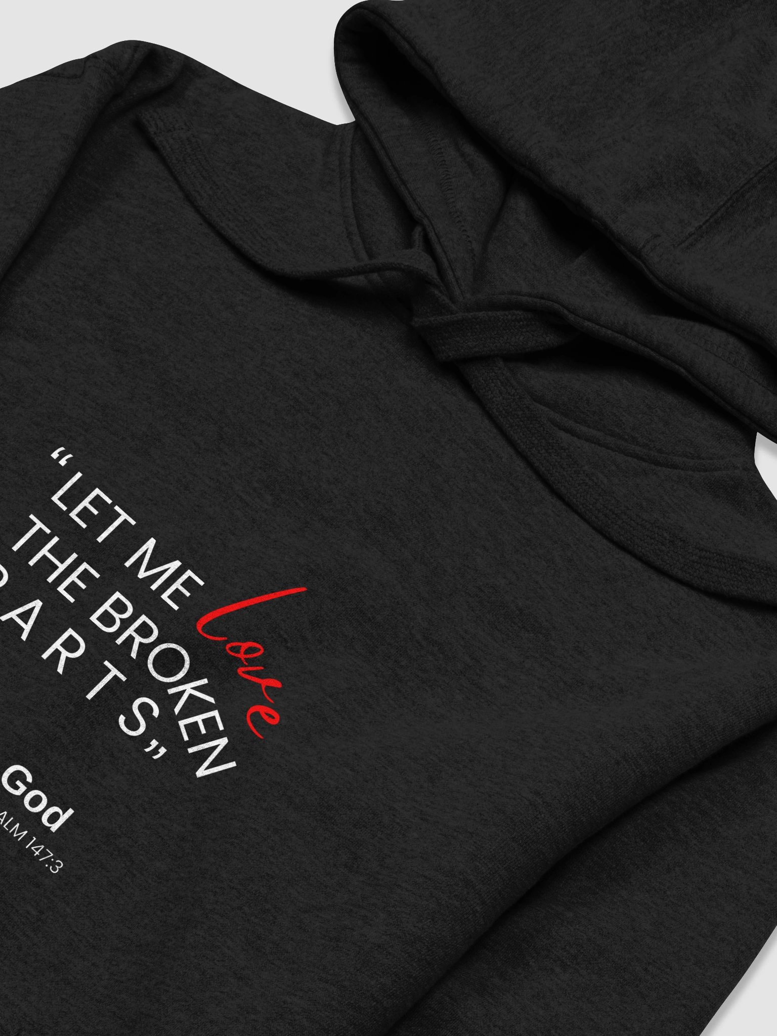 Broken Parts Hoodie – Let God Love Every Piece product image (3)