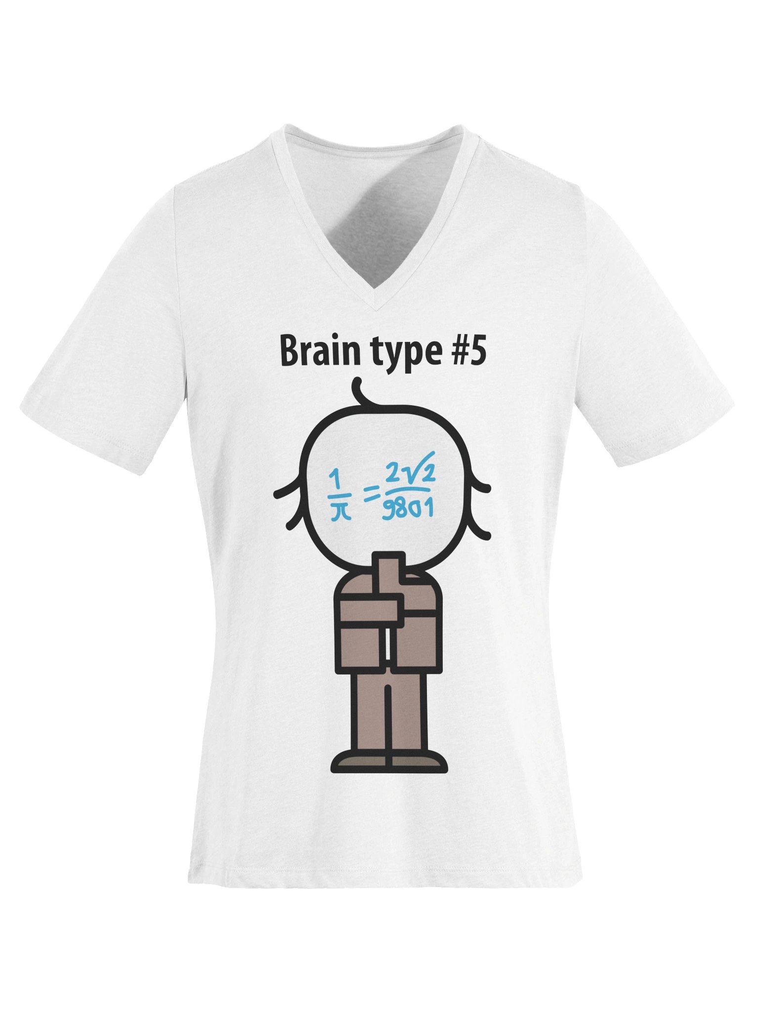 Women's t-shirt for brain type #5 product image (6)