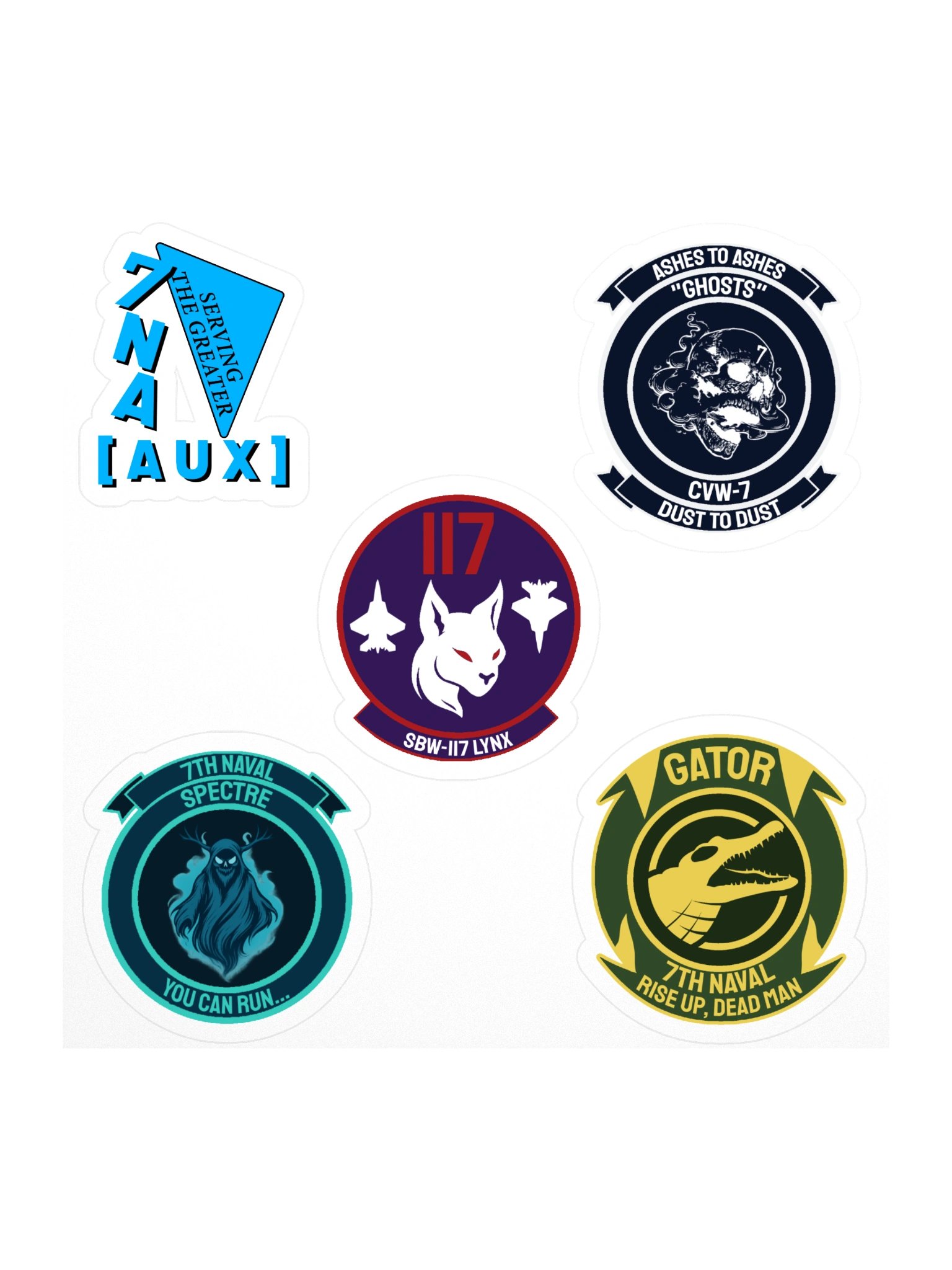 Bundle Addon Atom Task Force 7th Naval Aviation Sticker Sheet! product image (1)